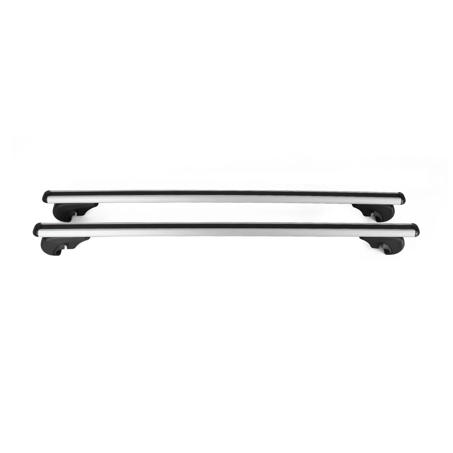 2022-2024 Ford Ranger II Trunk Bed Carrier Roof Rack Alu Gray 2 Pcs - Image 5