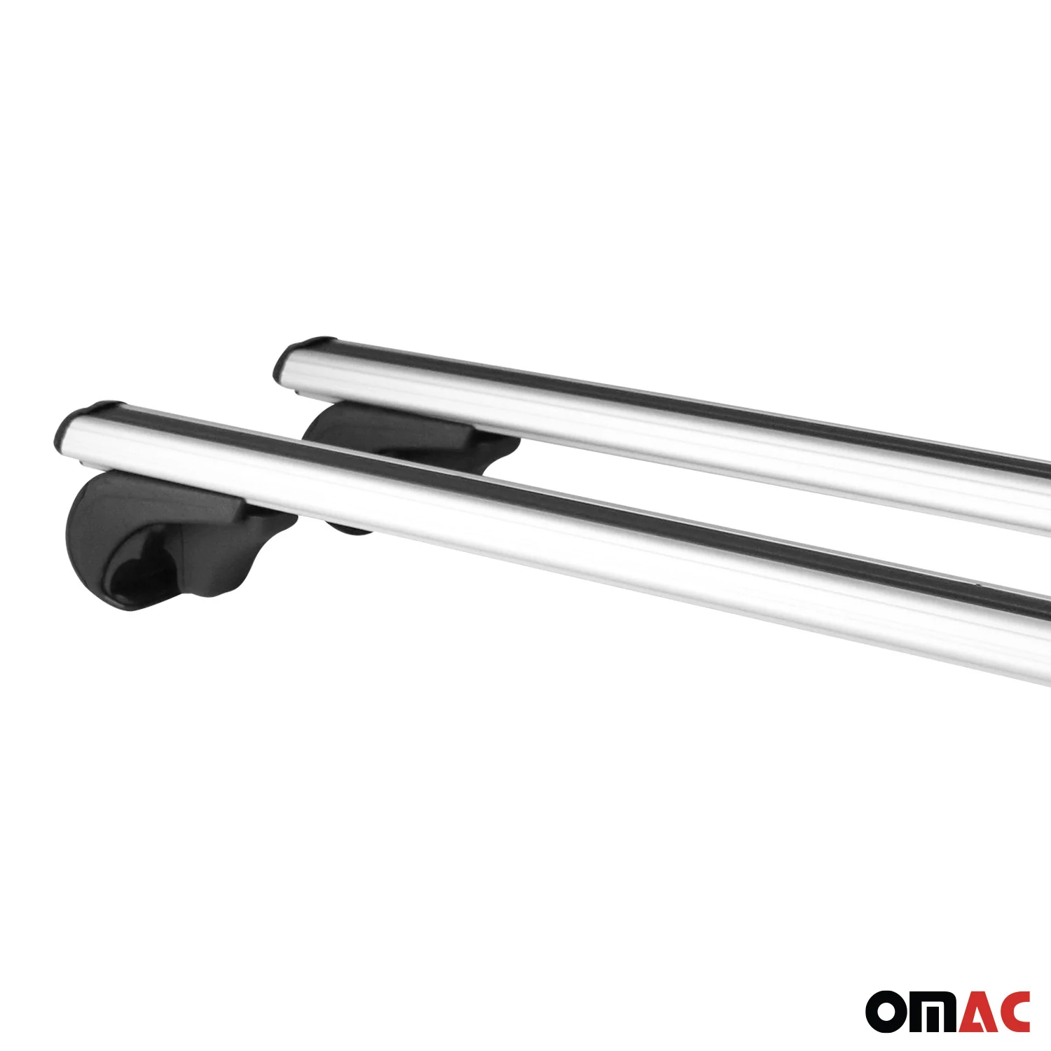 2022-2024 Ford Ranger II Trunk Bed Carrier Roof Rack Alu Gray 2 Pcs - Image 7