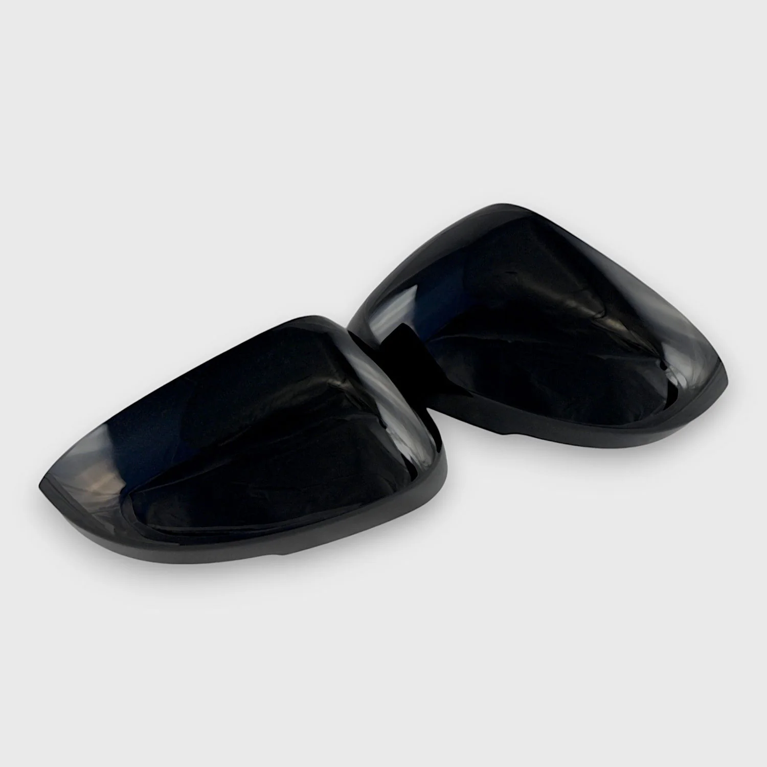 2022-2024 Mitsubishi Outlander Mirror Cover Caps Gloss Black 2Pcs ABS Plastic - Image 2