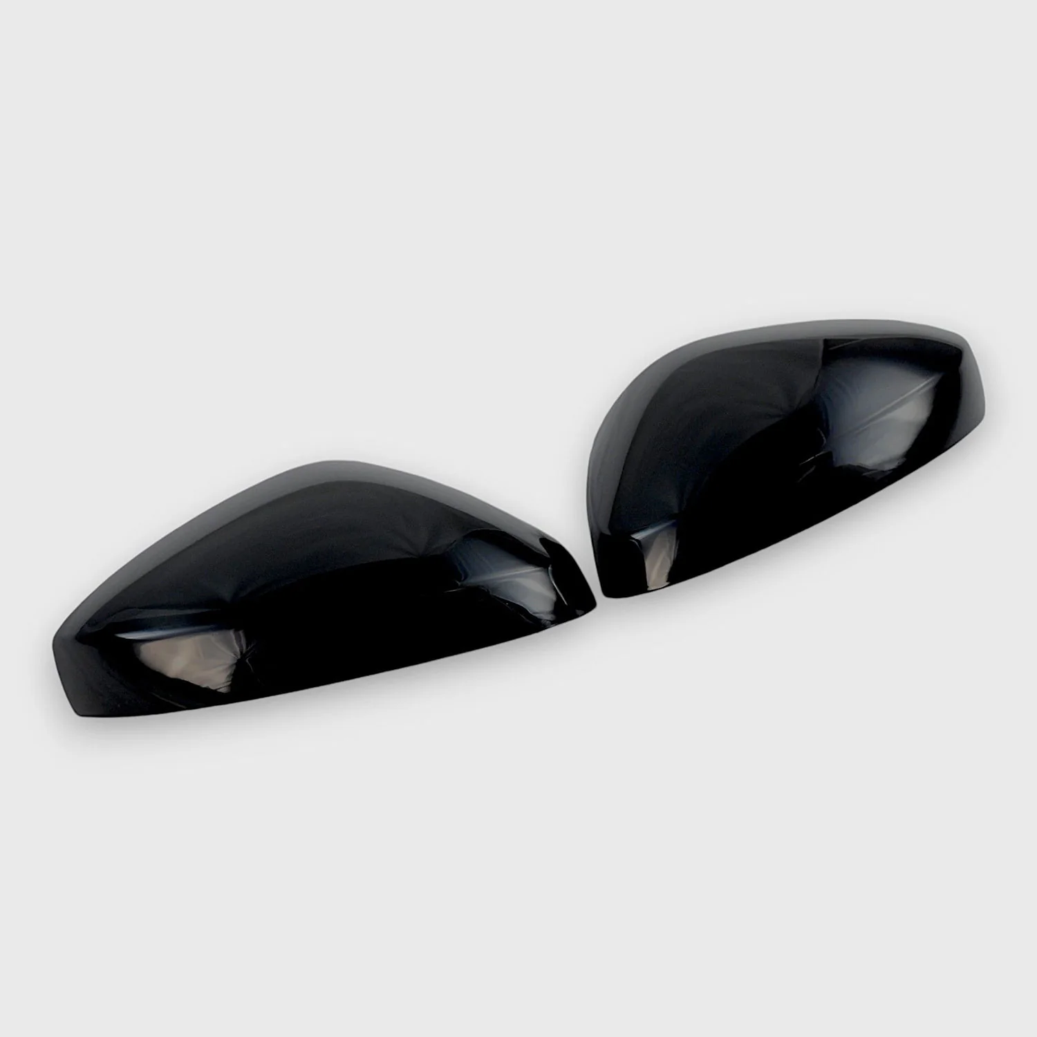 2022-2025 Honda Civic Mirror Cover Caps Gloss Black 2Pcs ABS Plastic - Image 2