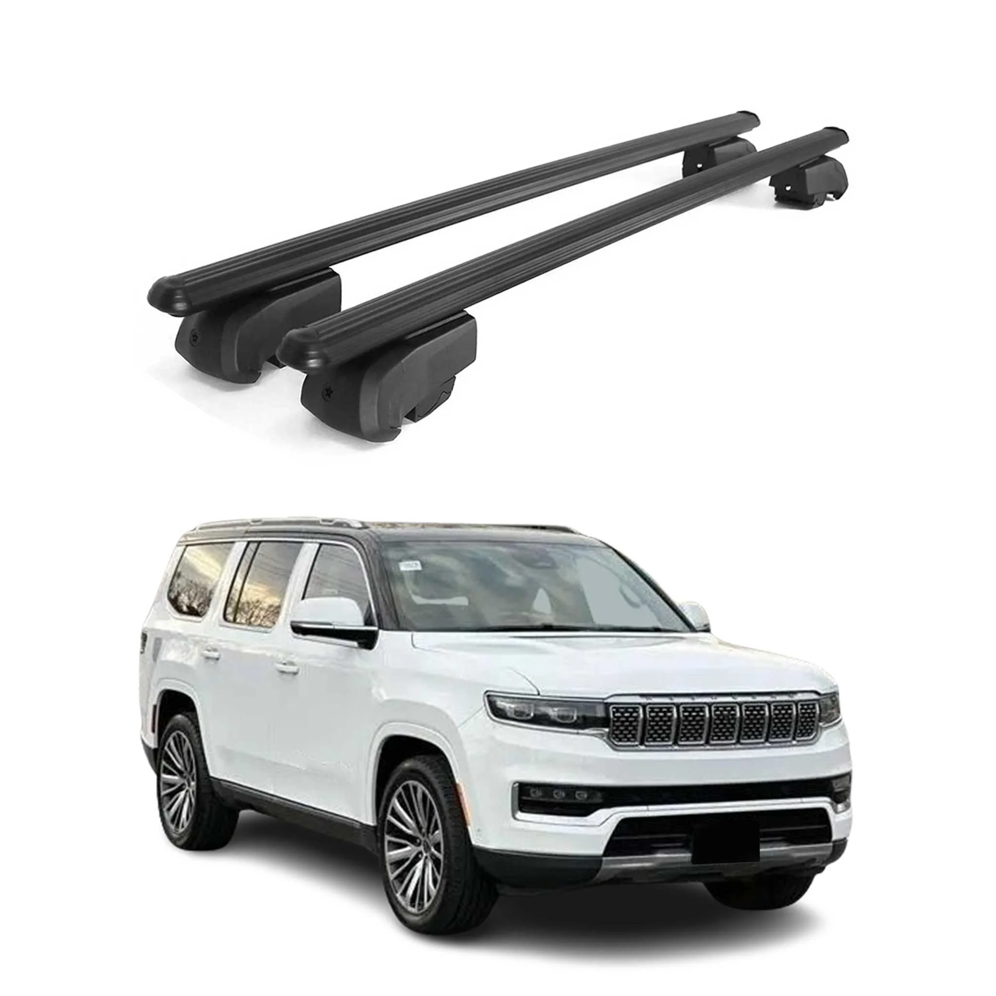 2022-2026 Jeep Grand Wagoneer/Wagoneer L Roof Rack Cross Bars Luggage Carrier
