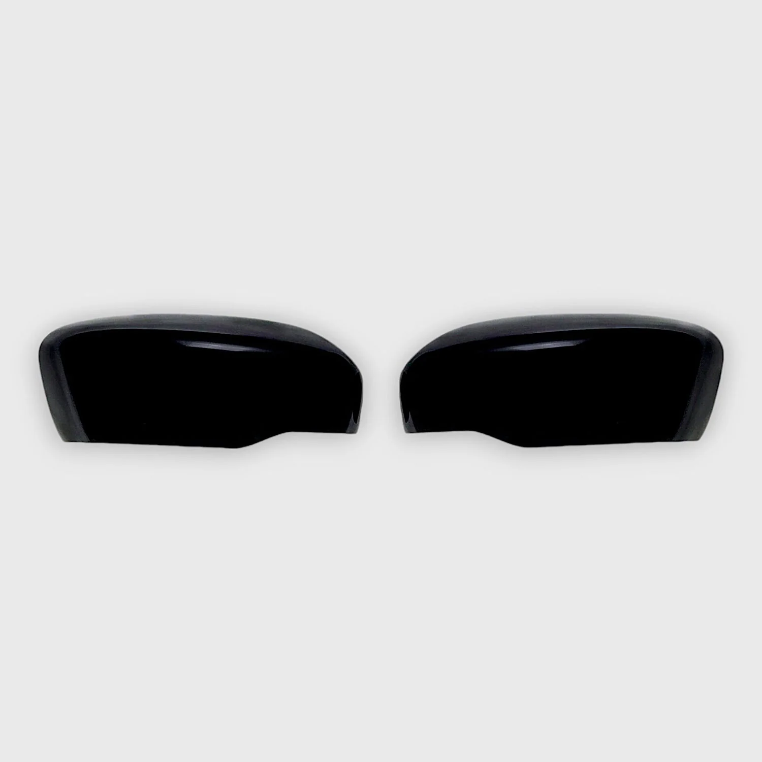 2022-2025 Nissan Frontier Mirror Cover Caps Gloss Black 2Pcs ABS Plastic