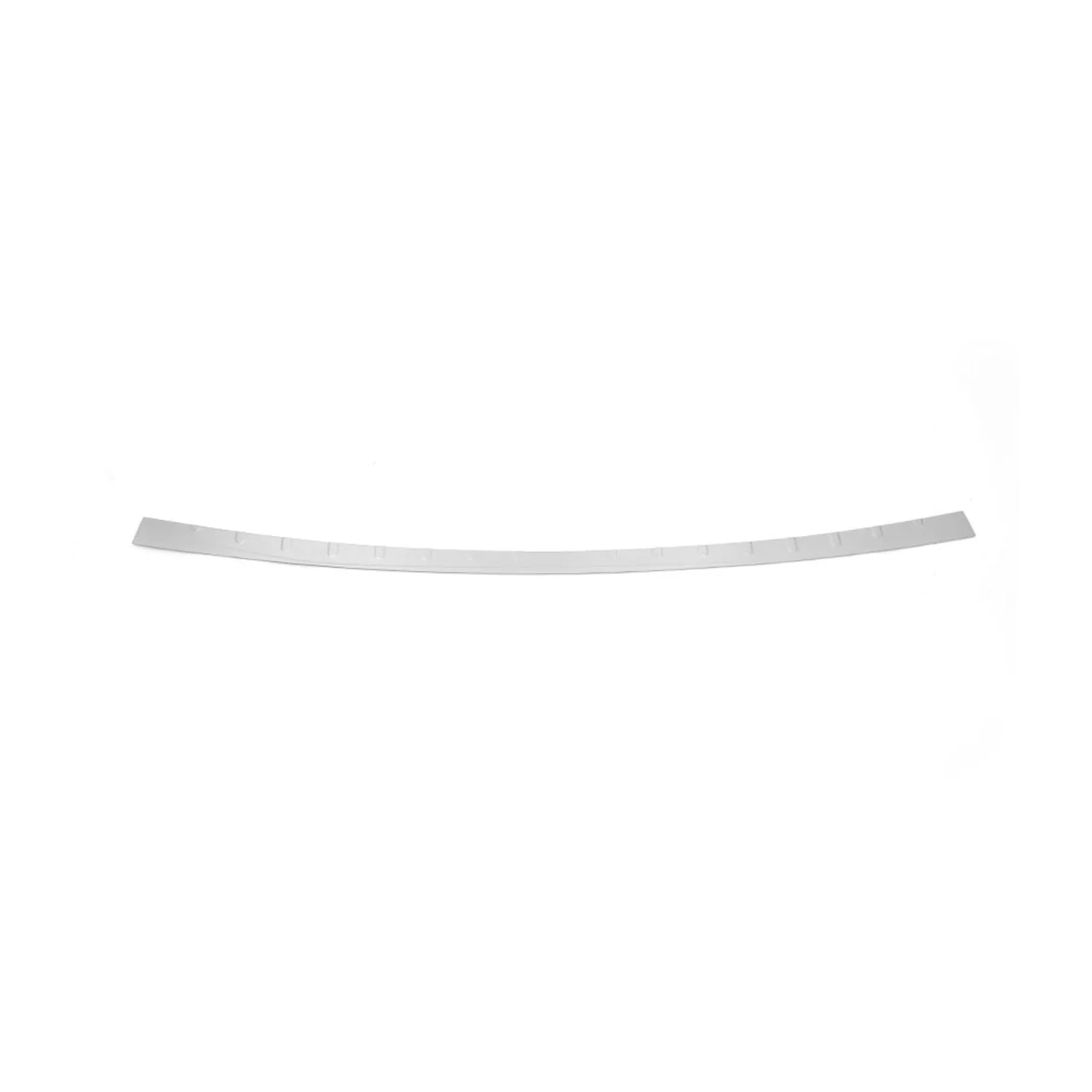 2022-2026 Toyota Corolla Cross Rear Bumper Sill Cover Protector Guard Stainless Steel Silver Brushed - Image 2