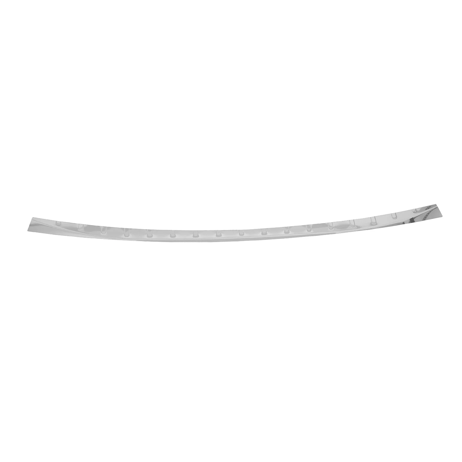 2022-2026 Toyota Corolla Cross Rear Bumper Sill Cover Protector Guard Stainless Steel Silver Glossy - Image 2