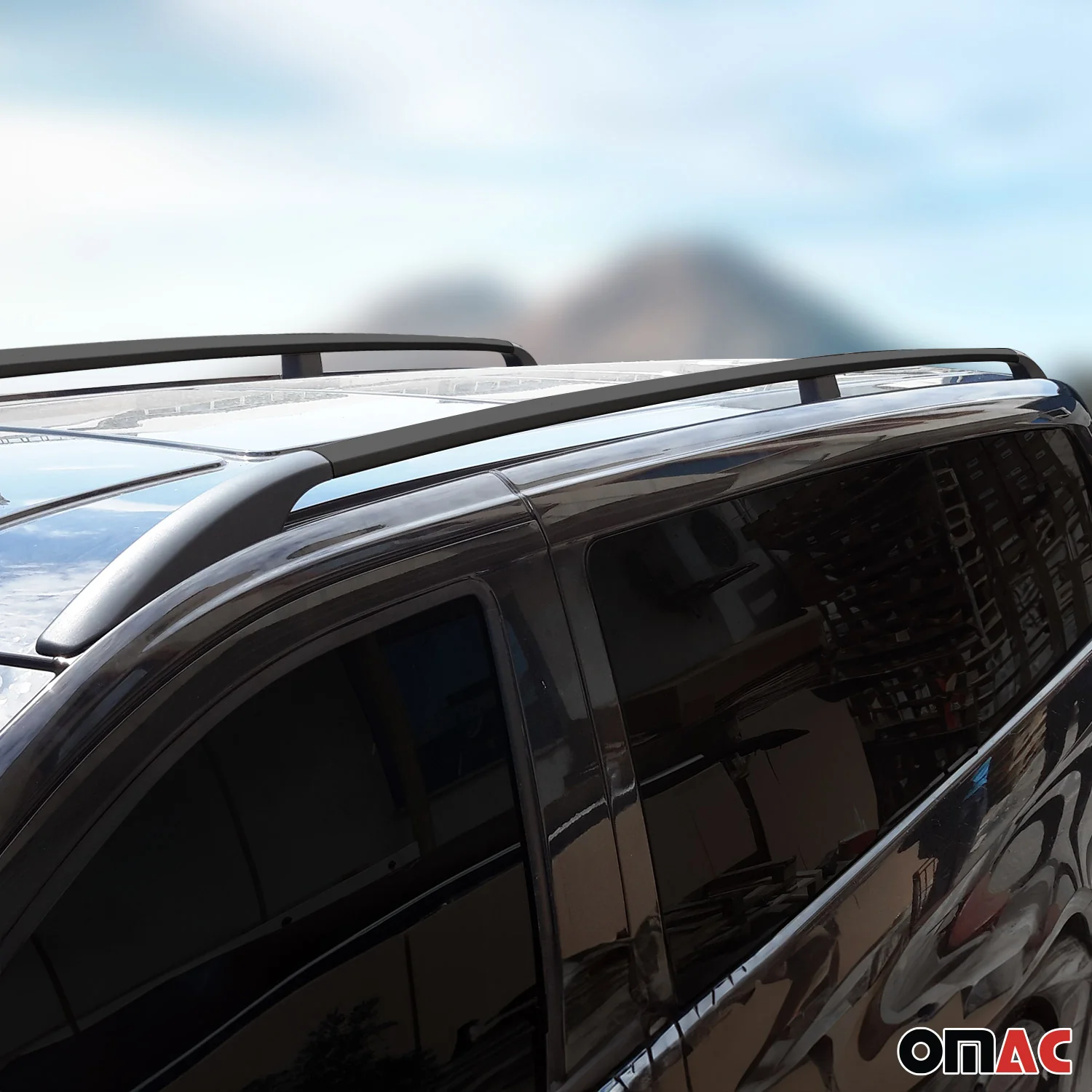 2023-2025 Dodge Hornet Roof Rack Rails Side Rails Black - Image 3