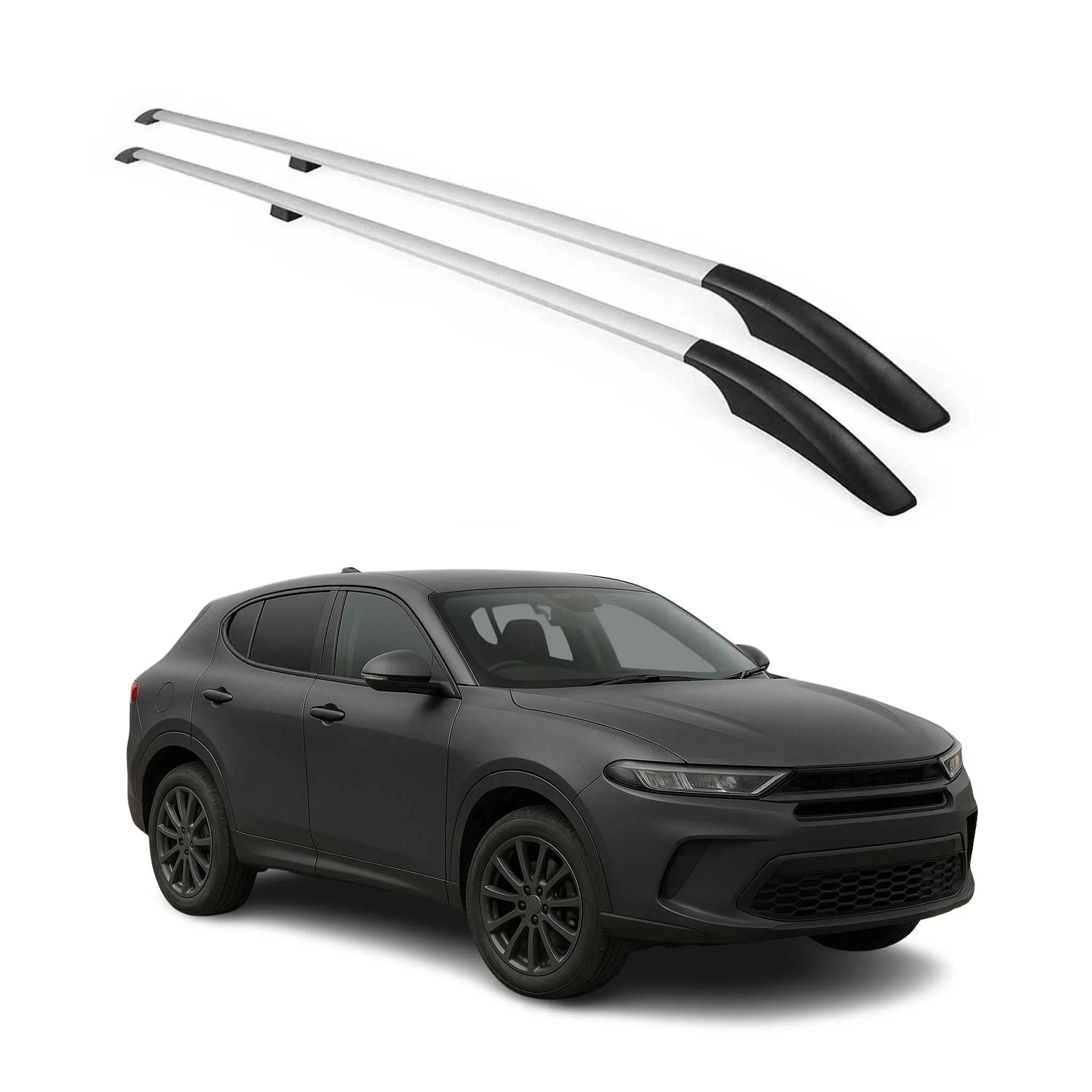 2023-2025 Dodge Hornet Roof Rack Rails Side Rails Silver