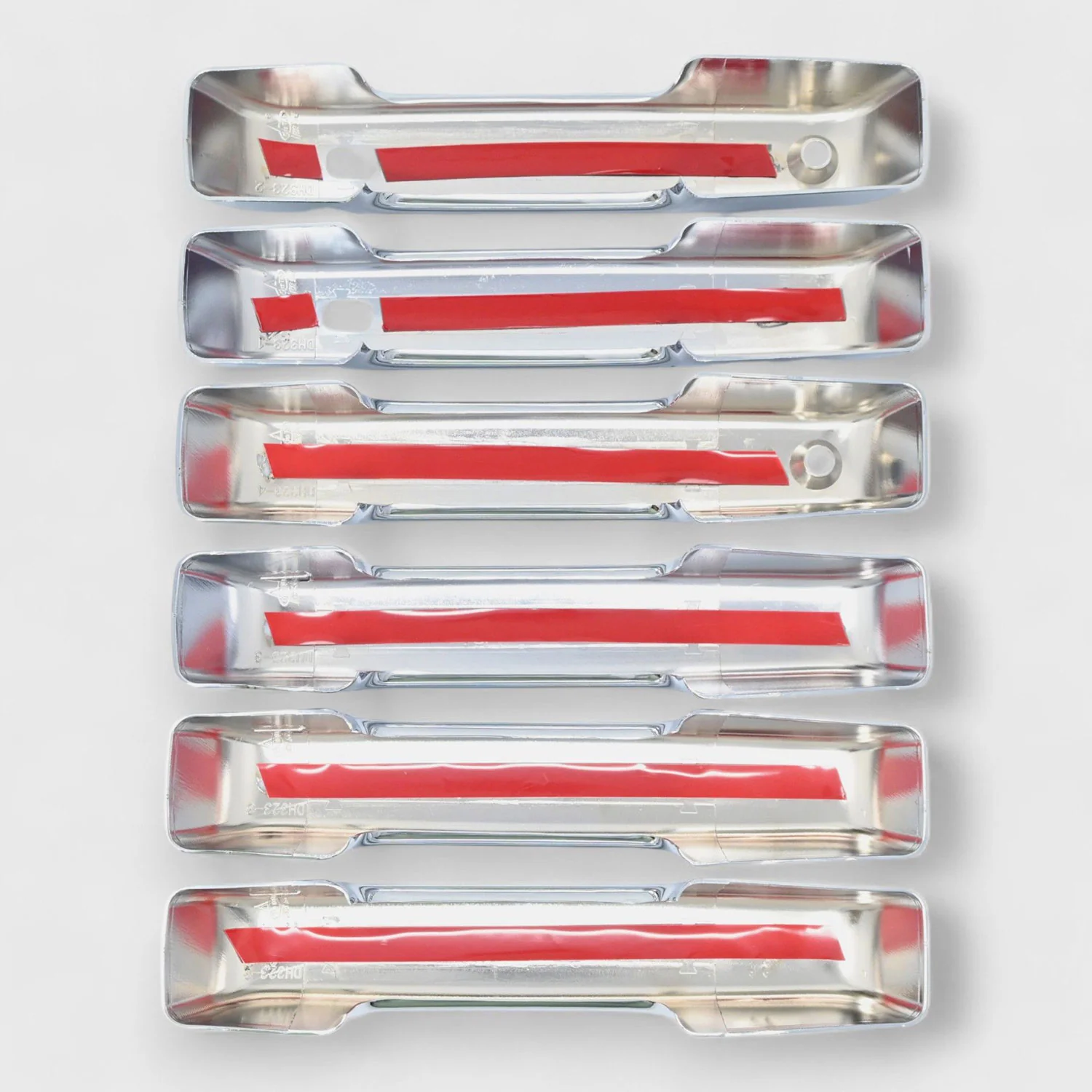 2023-2024 Ford F-250/350/450/550 Door Handle Cover Chrome 6Pcs ABS Plastic - Image 4