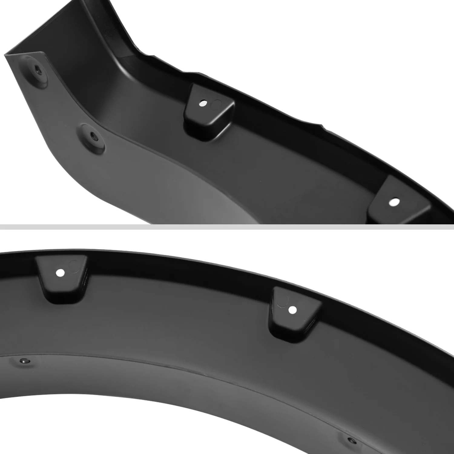 2023-2024 Ford F250 F350 Matte Black Rivet Style Fender Flares Protector - Image 8