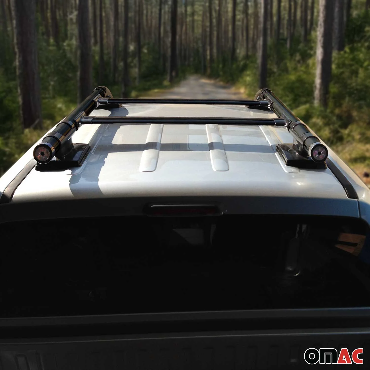 2023-2026 Chevrolet Colorado III Top Roof Rack & Side Rails Black Alu 4Pcs - Image 8