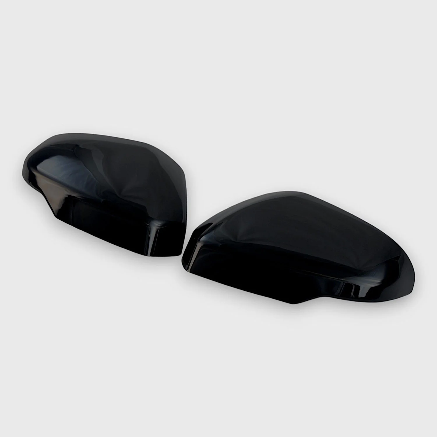 2023-2025 Honda CR-V / HR-V Mirror Cover Caps Gloss Black 2Pcs ABS Plastic - Image 2
