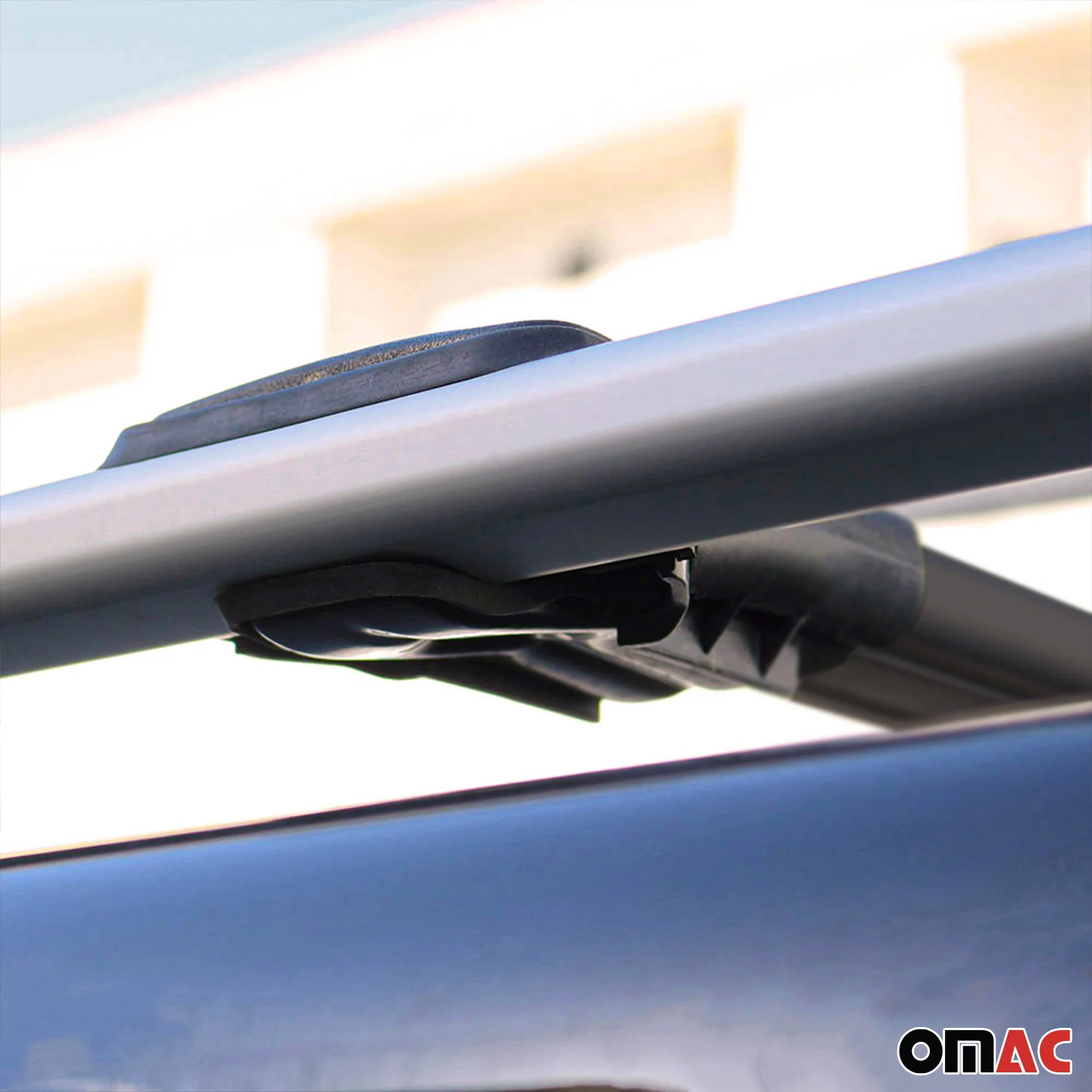 2024-2026 Hyundai Santa Fe Roof Rack Cross Bars Luggage Carrier Alu Black 2Pcs - Image 5