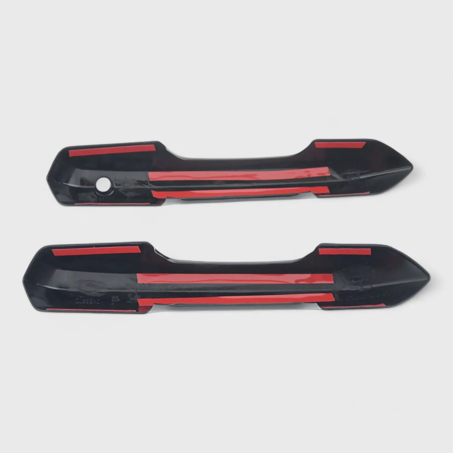 2024 Ford Mustang Door Handle Cover Gloss Black 2Pcs ABS Plastic - Image 4