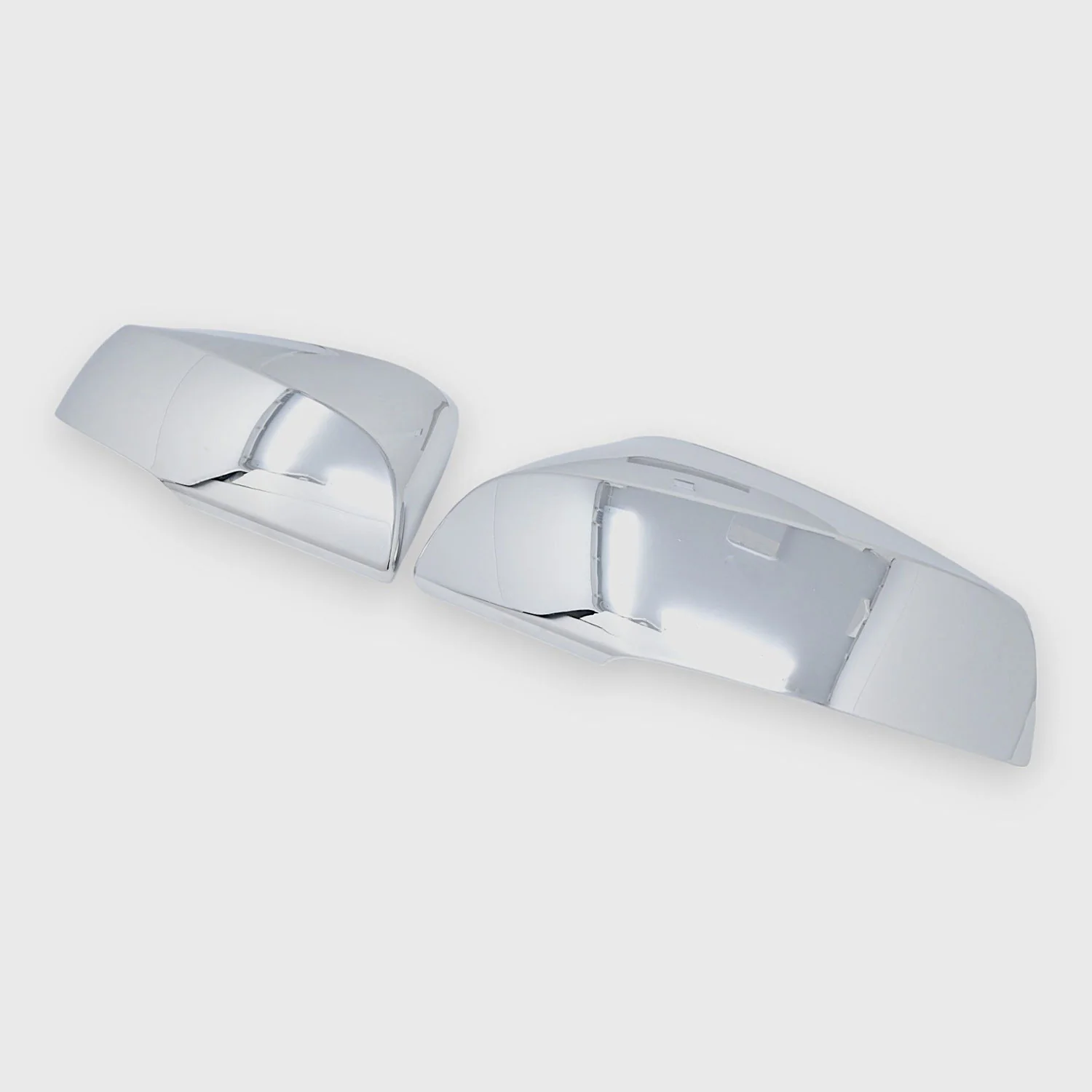 2024-2025 Toyota Grand Highlander Mirror Cover Caps Chrome 2Pcs ABS Plastic - Image 2