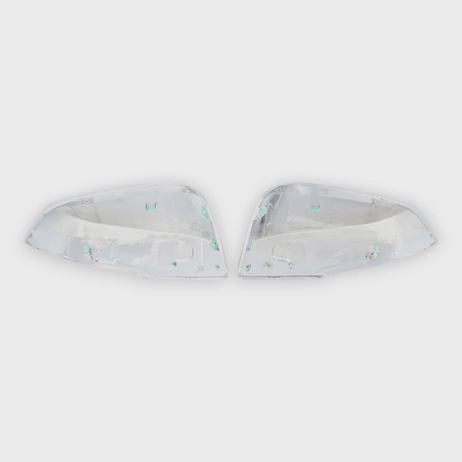 2024-2025 Toyota Grand Highlander Mirror Cover Caps Chrome 2Pcs ABS Plastic - Image 4