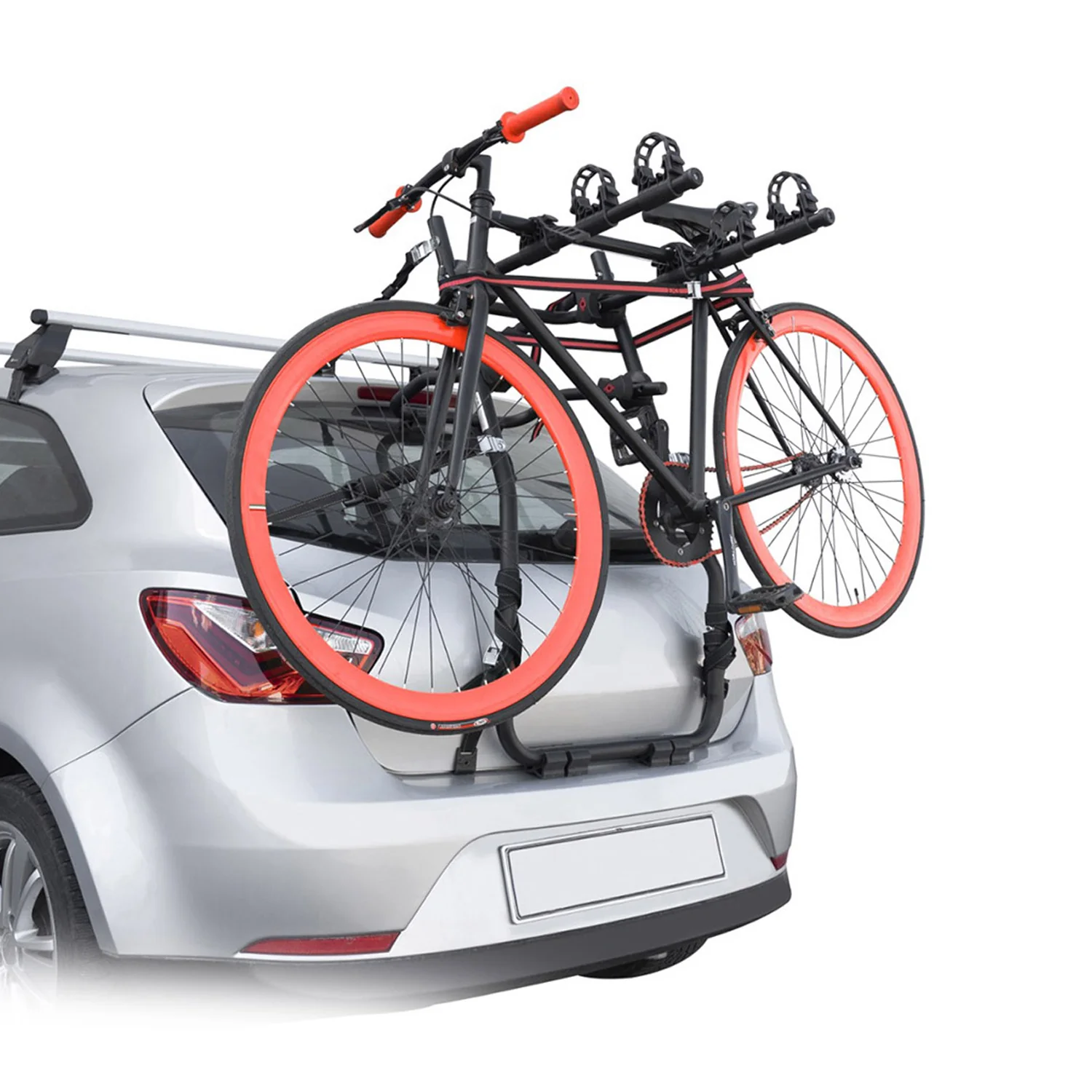 2010-2014 Subaru Outback 3 Bike Rack Carrier Hitch Mount Black 1Pc