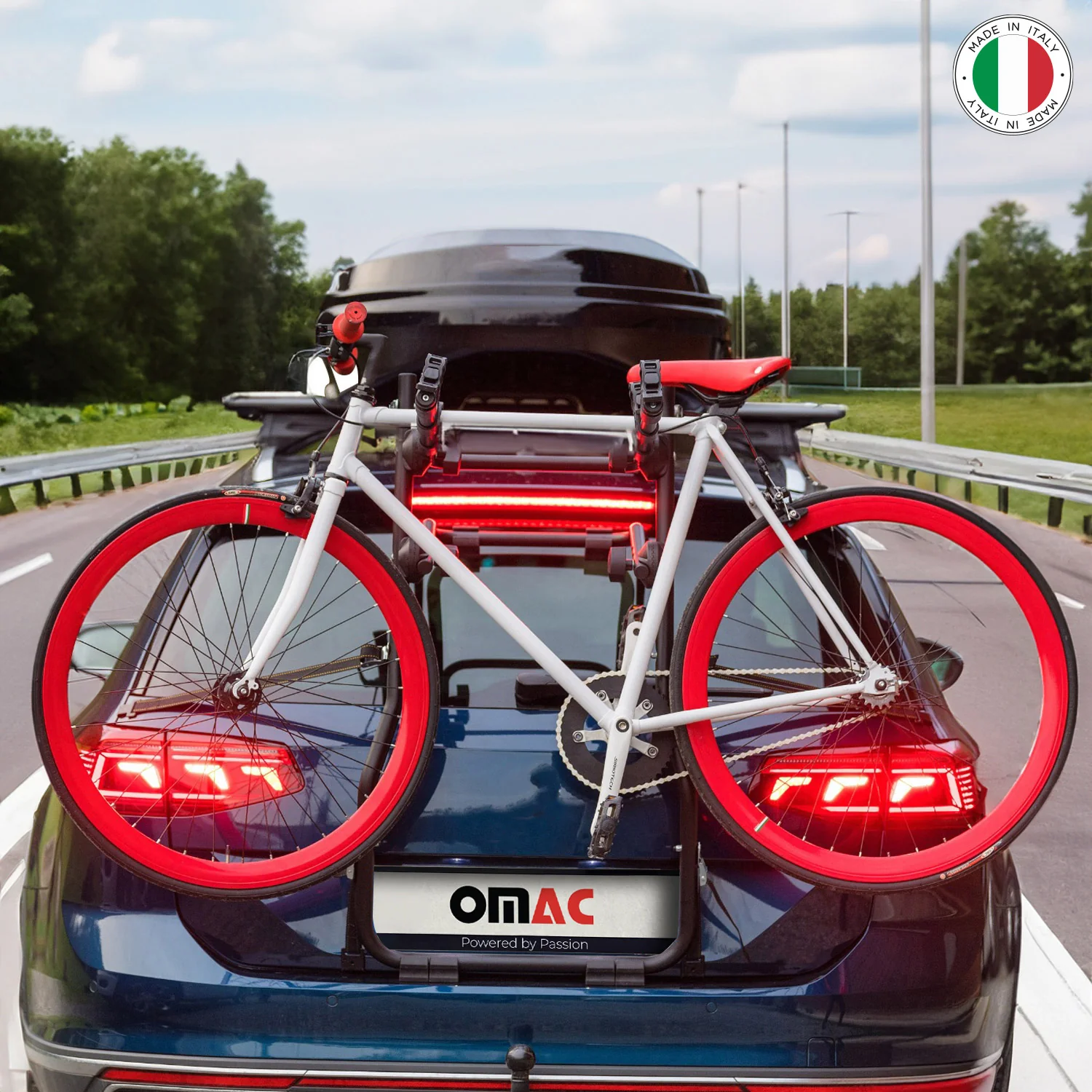 3 Bike Rack Trunk Mount Bicycle Carrier Durable Steel Car Truck SUV - Image 2