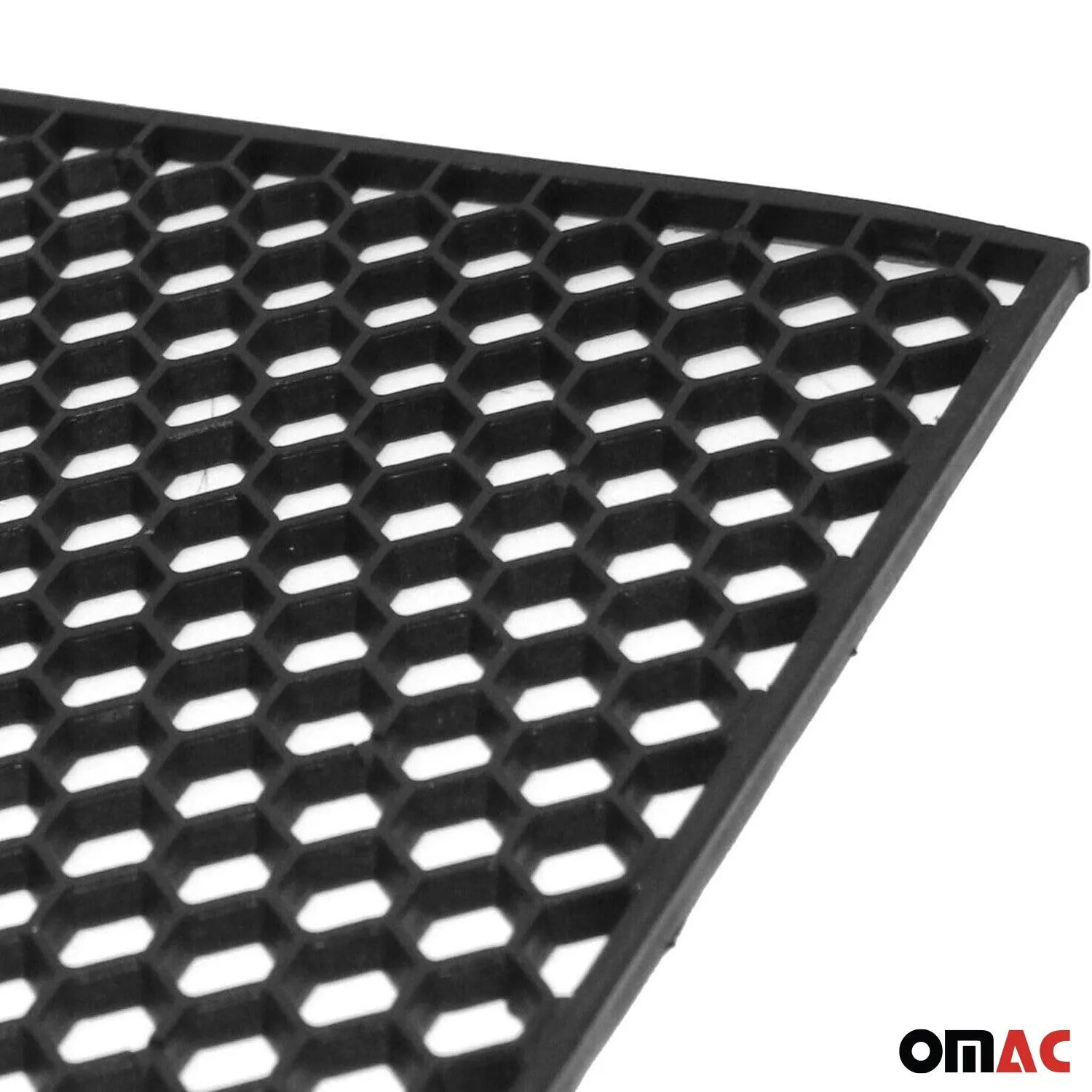 39.37"x 9.44" Trimmable Black ABS Plastic Honeycomb Mesh Grill Spoiler Bumper - Image 5
