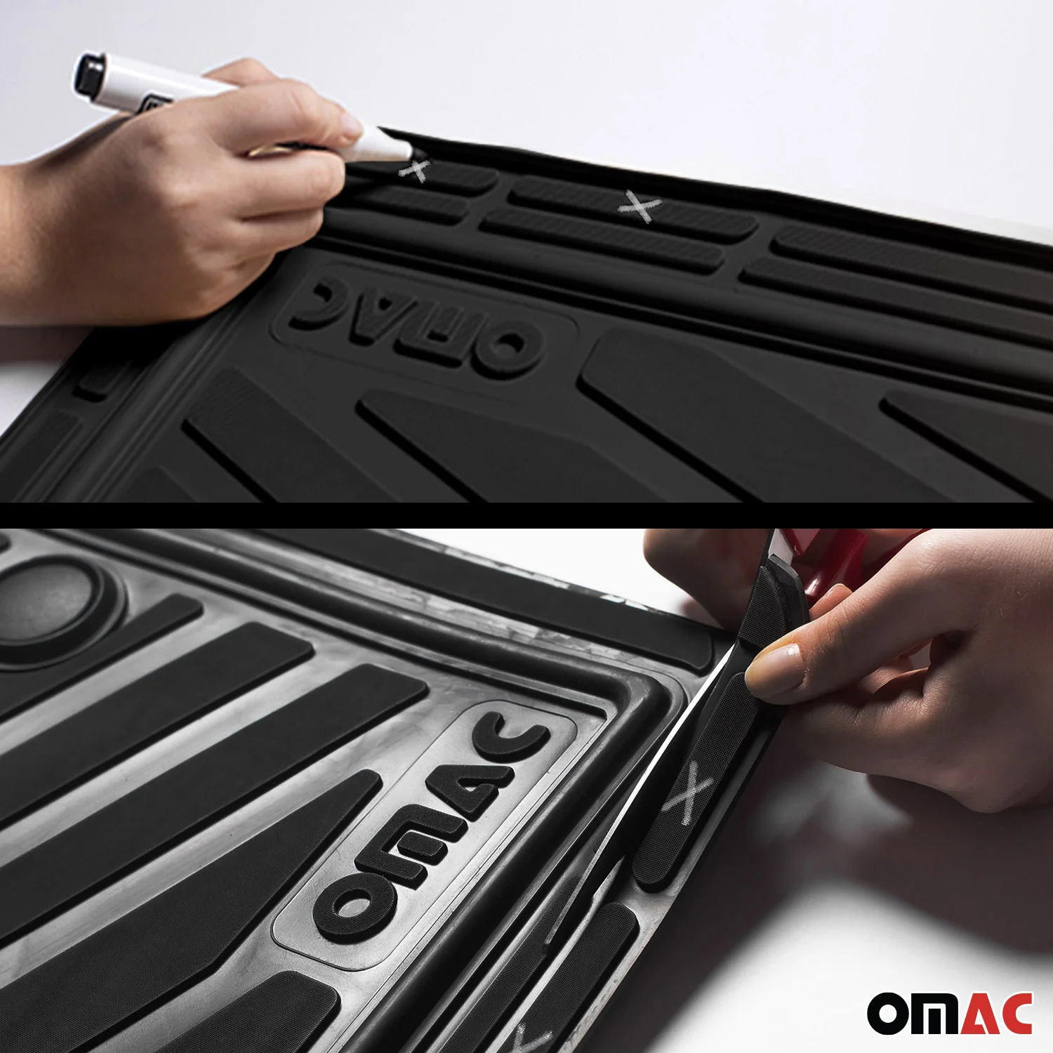 Buick Encore Semi-Custom fit Floor Mats Liner All Weather 3D Black Waterproof 4Pcs - Image 8