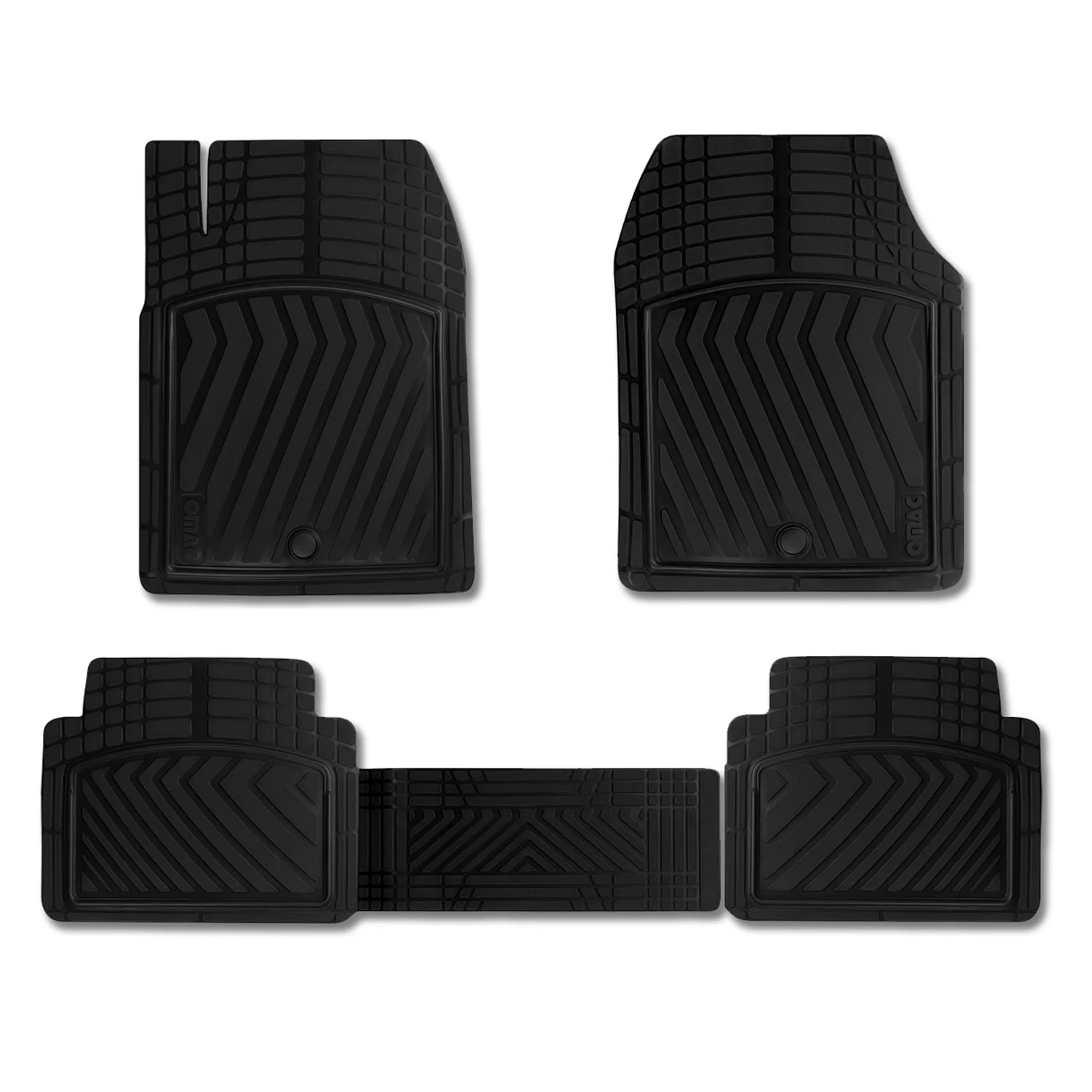 2022-2026 Kia Carnival Semi-Custom fit Floor Mats Liner All Weather 3D Black Waterproof 4Pcs