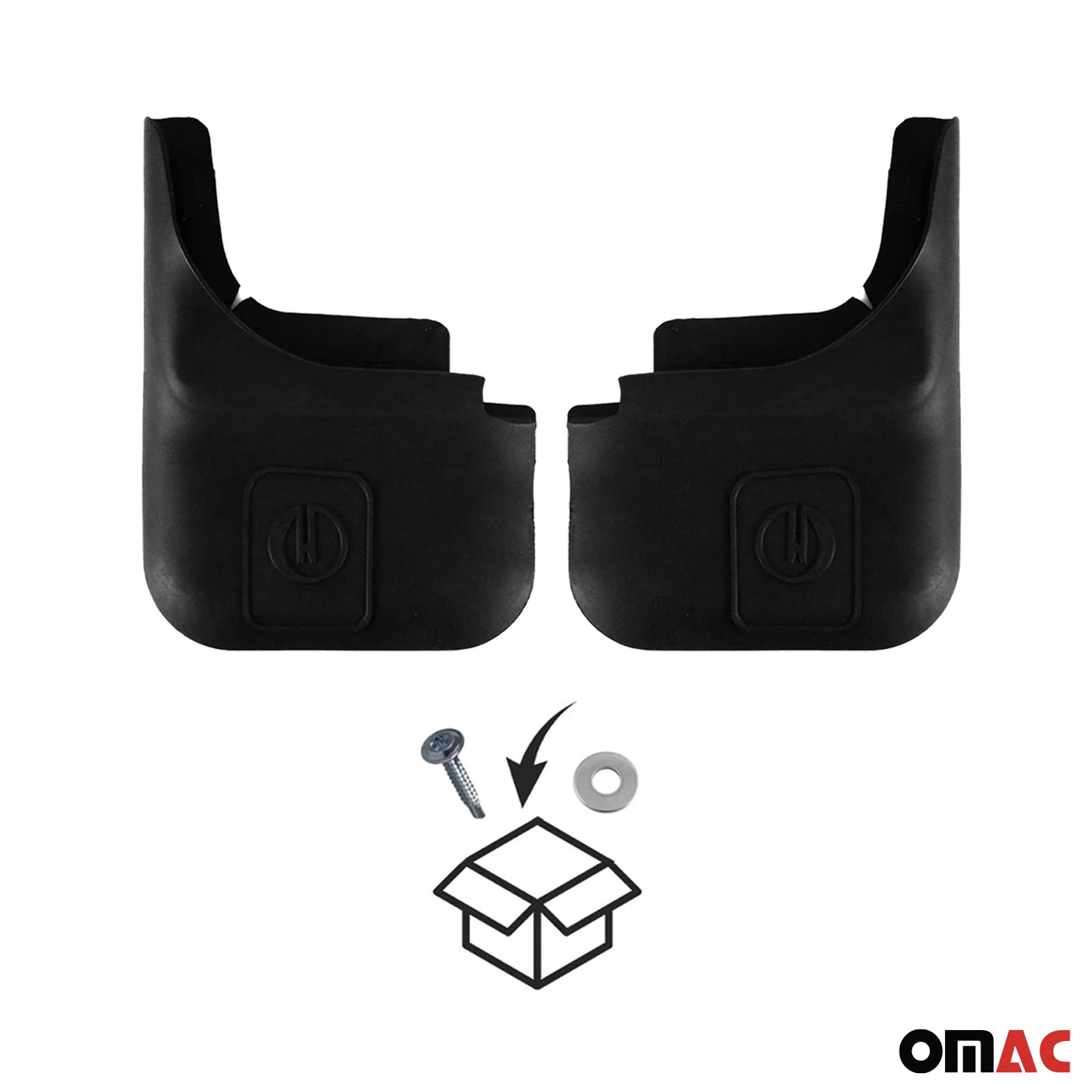 2016-2021 Mazda CX-3 Mud Guards Splash Mud Flaps Black 4 Pcs - Image 9