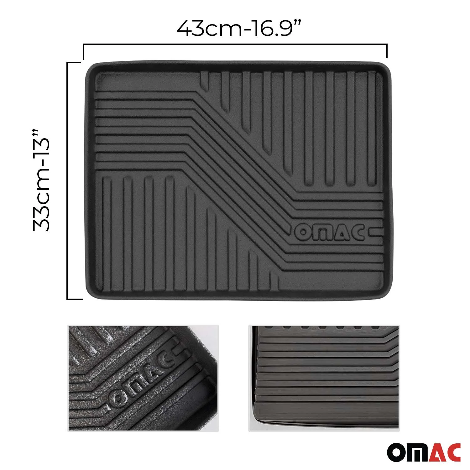 5x Multipurpose Shoe Boot Mat Tray Indoor and Outdoor Pet Bowl Gardening 17"x13" - Image 3