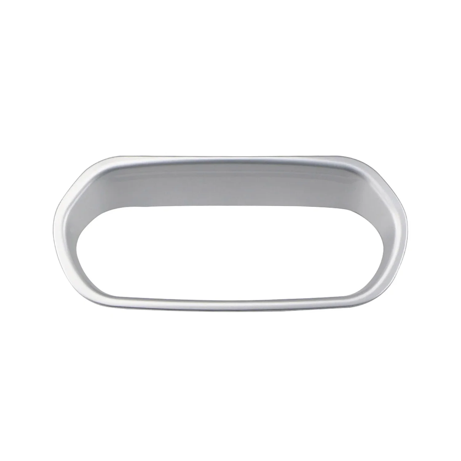 2015-2018 Jeep Renegade Air Condition Switch Trim Frame Matte Silver Chrome - Image 6