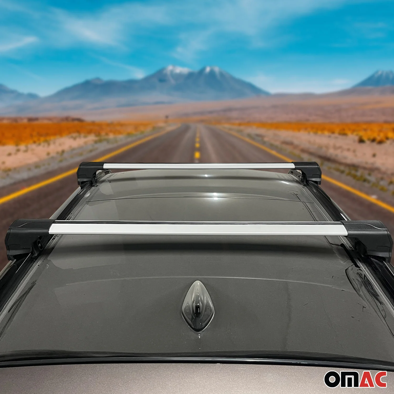 Alu Roof Racks Cross Bars Carrier for Hyundai Tucson 4.gen 2022-2026 Gray 2x - Image 7
