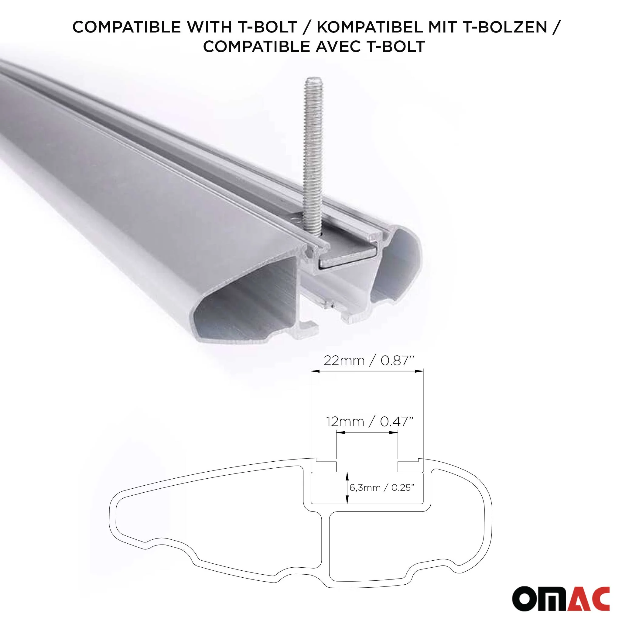 Aluminium Roof Racks Cross Bars Carrier for Kia Sorento 4.gen 2021-2026 Gray 2x - Image 6