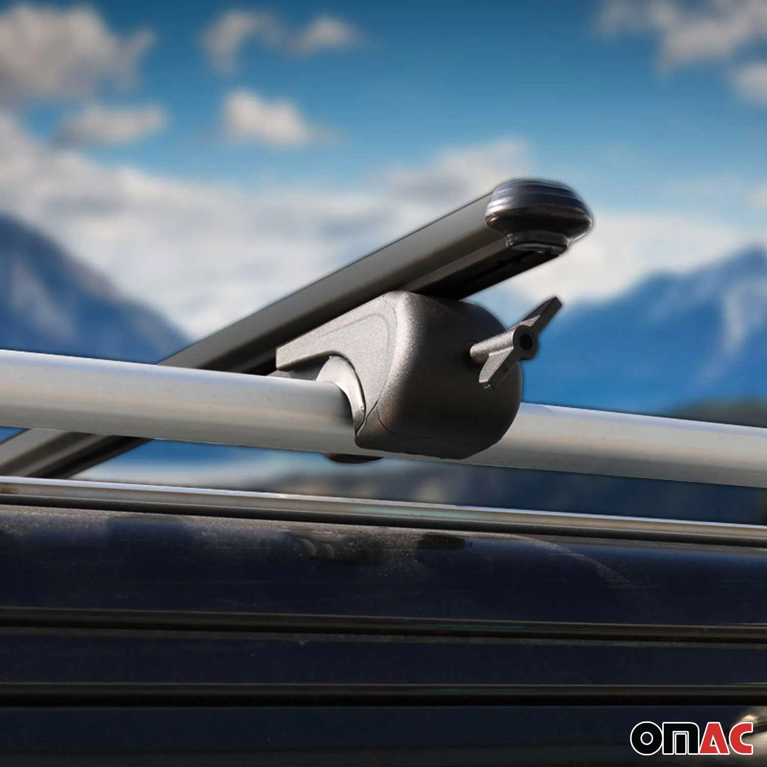 1999-2004 Honda Odyssey Roof Rack Cross Bars Black - Image 9