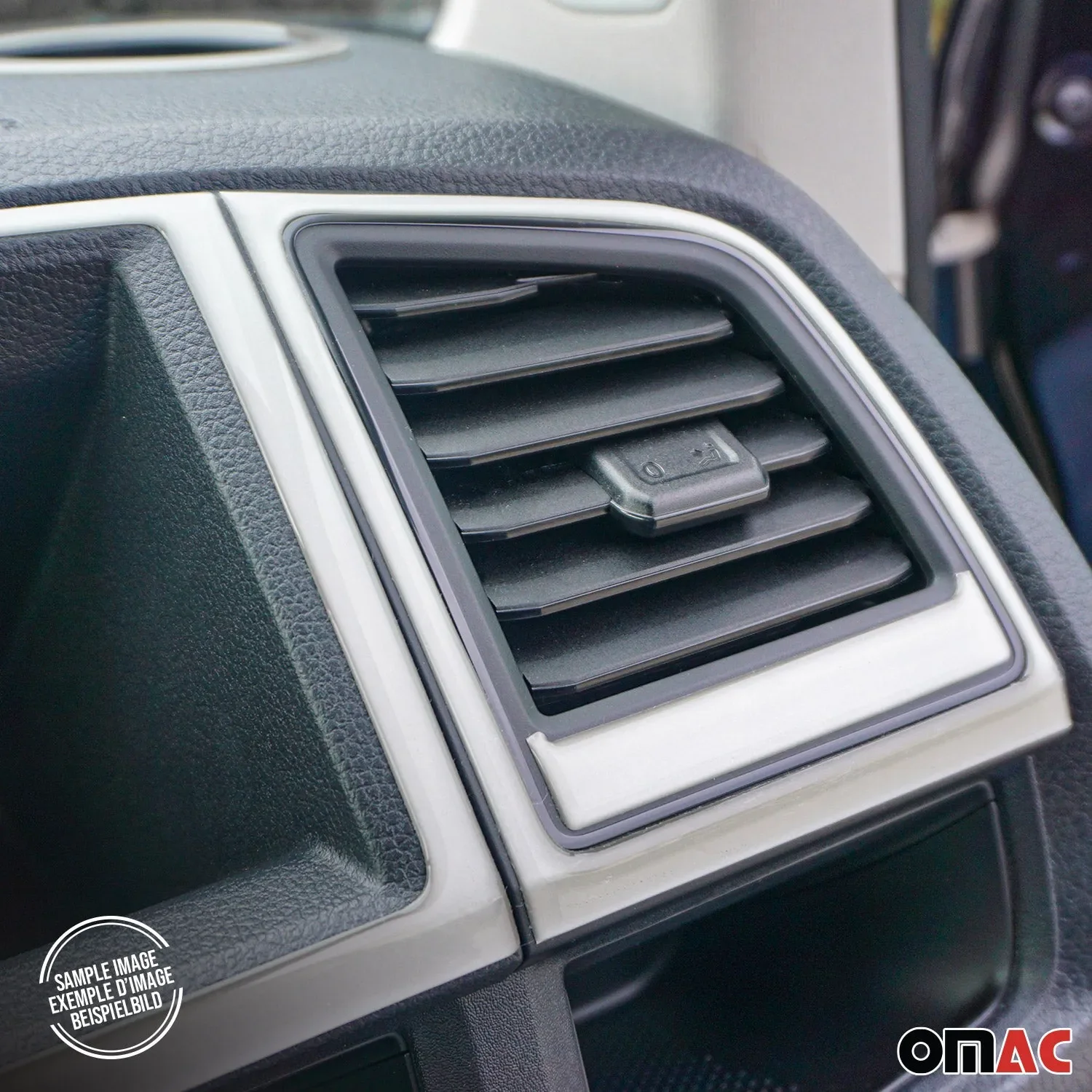 2015-2020 Ford Transit Aluminium Look Dashboard Console Trim Kit 30 Pcs - Image 4