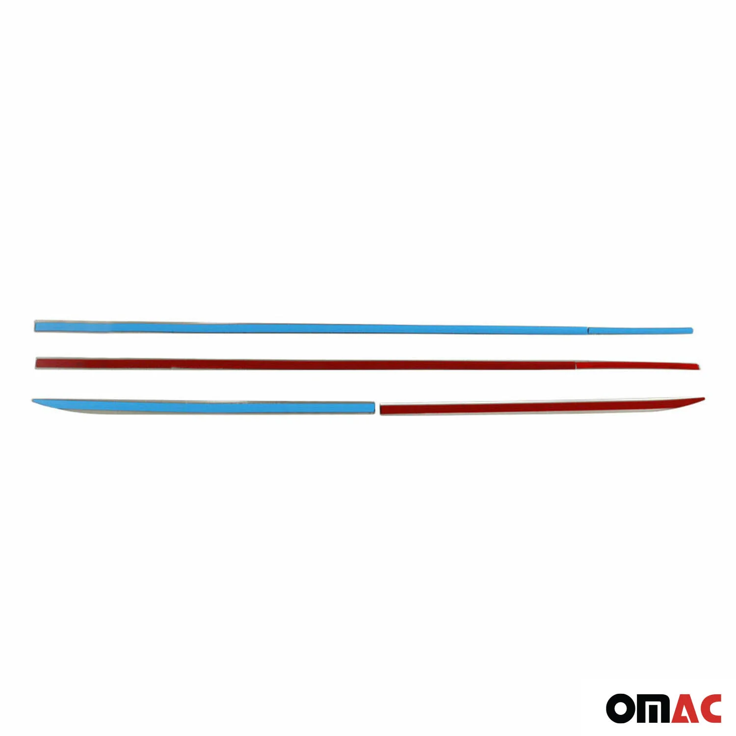2009-2017 Audi Q5 8R Side Door Molding Trim Skirt Garnish Stainless Steel - Image 6