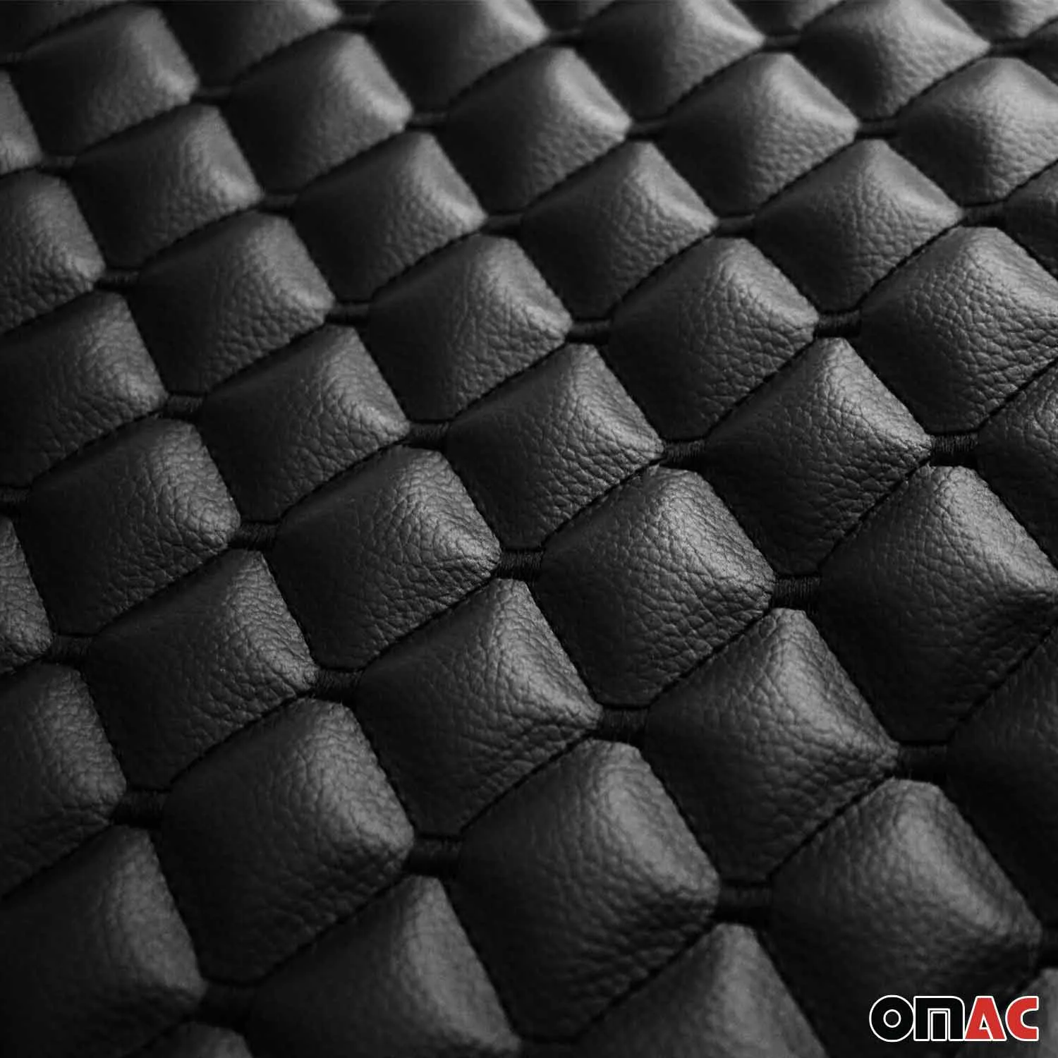 BMW Leather Breathable Front Seat Cover Pads Black - Image 5