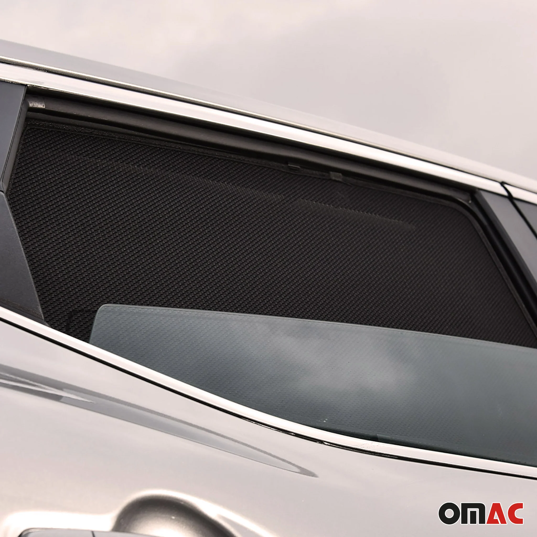 2013-2022 Chevrolet Trax Side Rear Window Curtain Mesh Black 2Pcs - Image 9