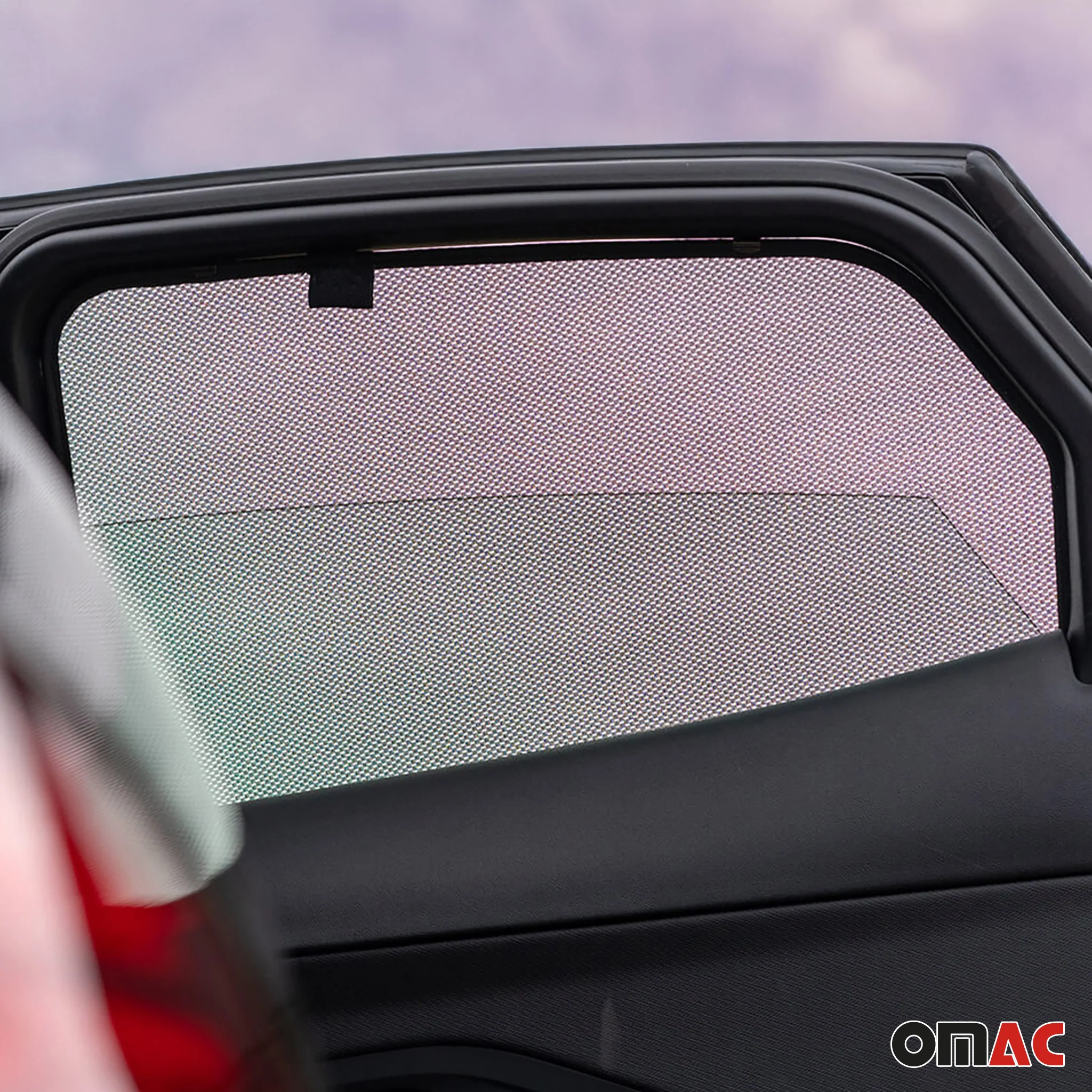 2018-2024 Jaguar E-Pace Side Rear Window Curtain Mesh Black 2Pcs - Image 8
