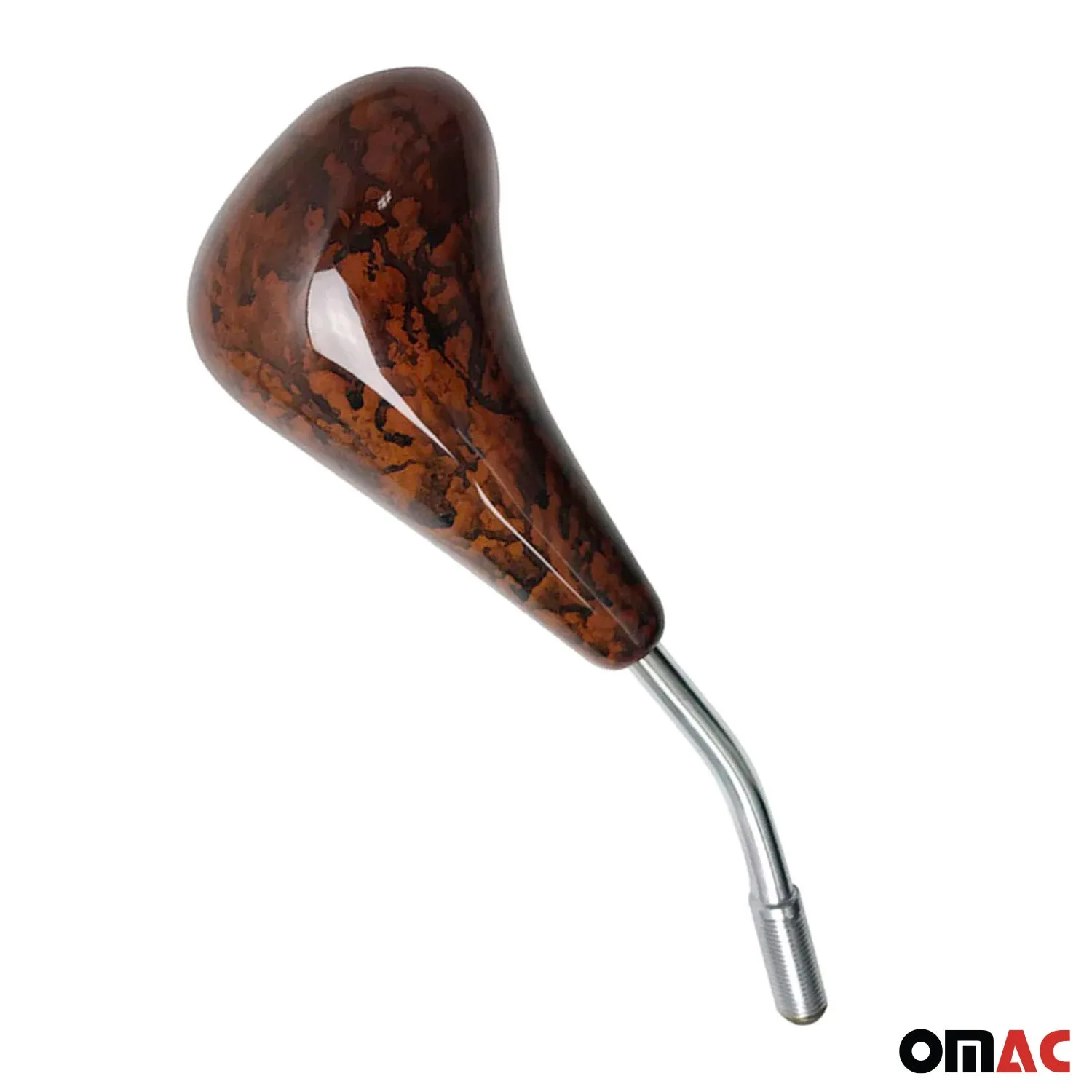 1988-1994 Mercedes E Class W124 Gear Shift Knob Shifter Handle Wood Walnut - Image 2