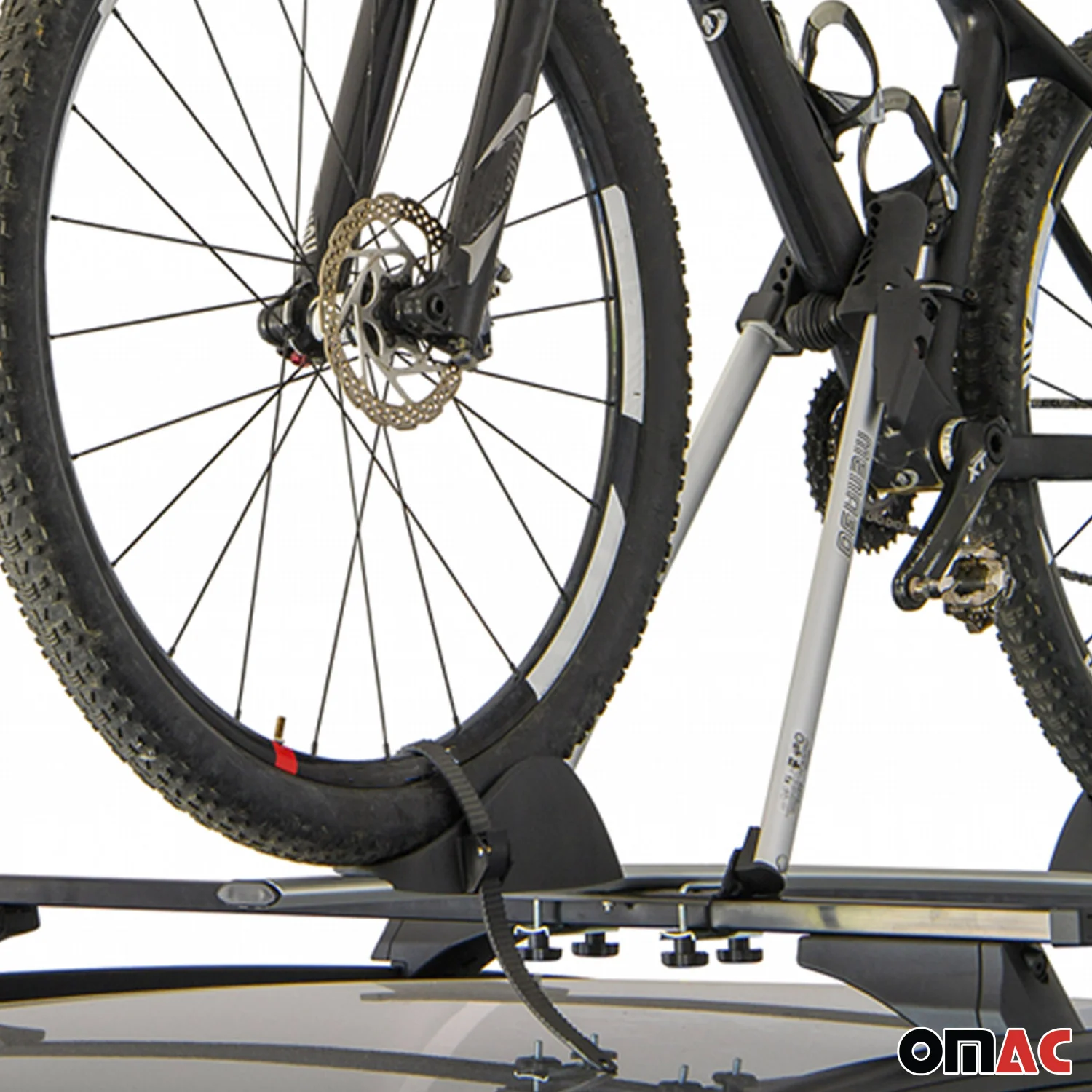 Bike Carrier Rack Hitch Roof Mount Aluminum One Bicycle Exterior Accessory - Image 4
