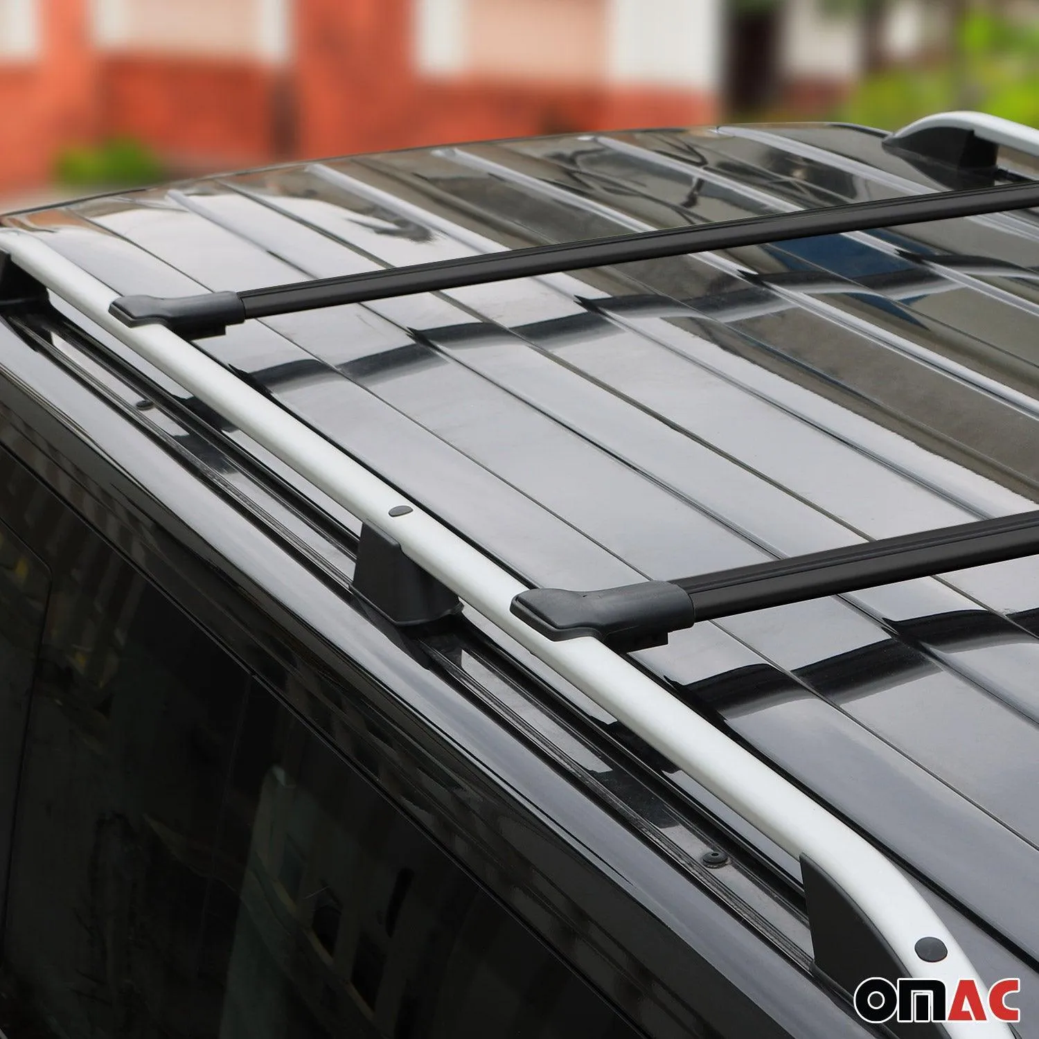 2014-2026 RAM ProMaster Bike Rack Carrier Roof Racks Set Black 3Pcs - Image 5