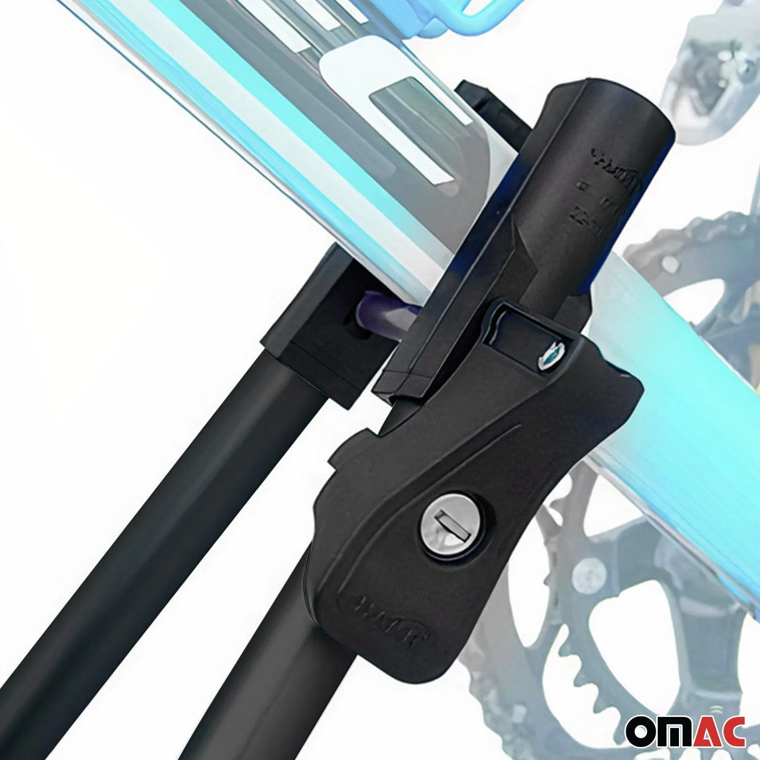 2014-2026 RAM ProMaster Bike Rack Carrier Roof Racks Set Black 3Pcs - Image 9