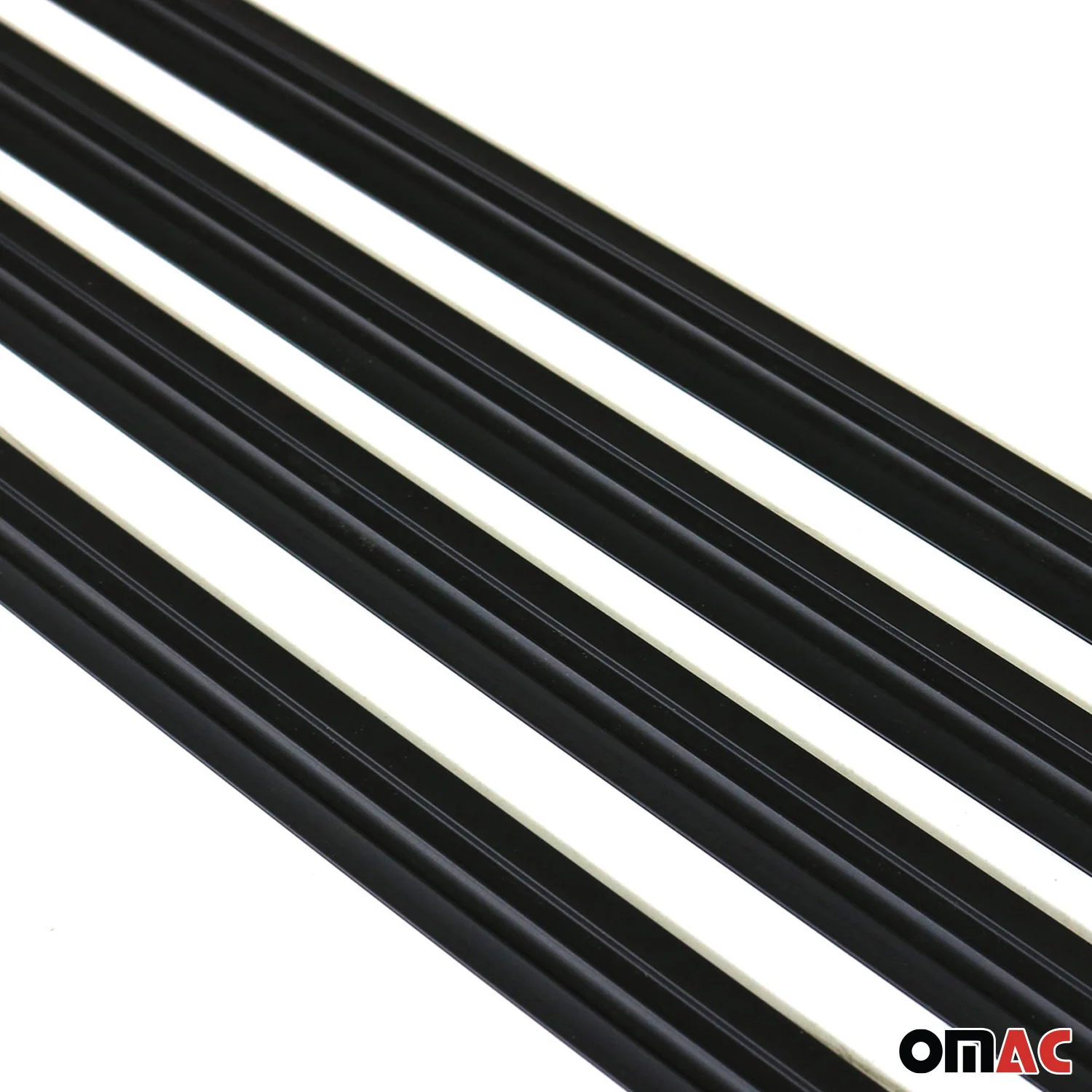 2006-2010 VW Jetta A5 Side Door Molding Trim Skirt Garnish Black 4 Pcs - Image 8
