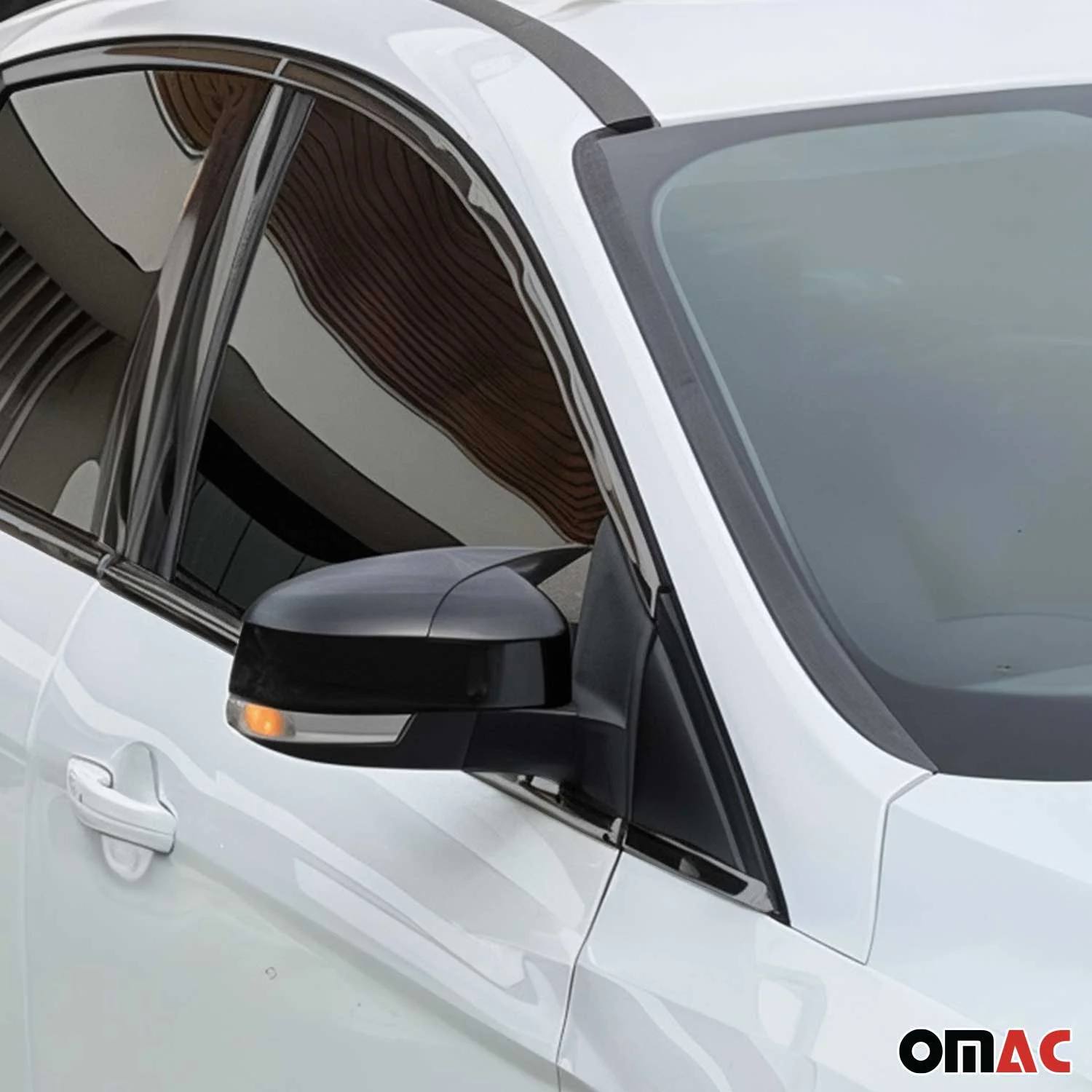 2012-2018 Ford Focus Sedan Window Molding Trim Streamer Stainless Steel - Image 6