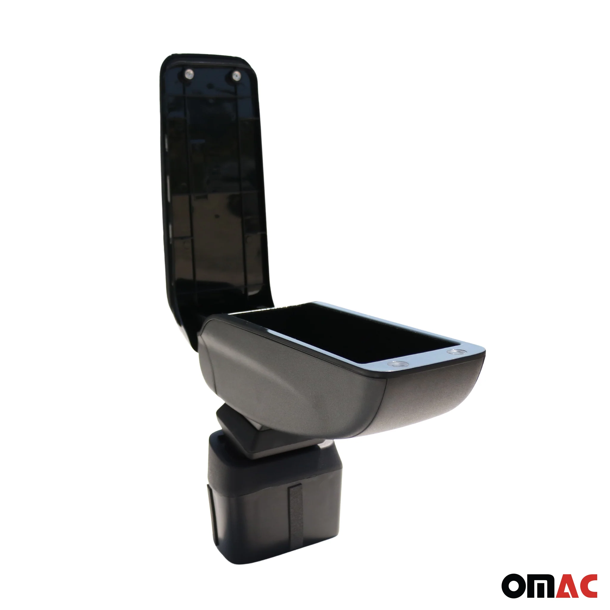 2011-2017 Nissan Juke Black Center Console Armrest Sliding PU Leather 1Pc - Image 10