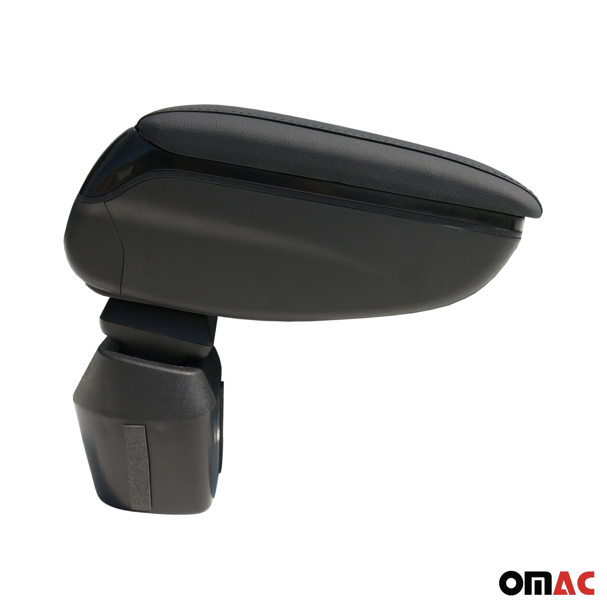 2011-2017 Nissan Juke Black Center Console Armrest Sliding PU Leather 1Pc - Image 9