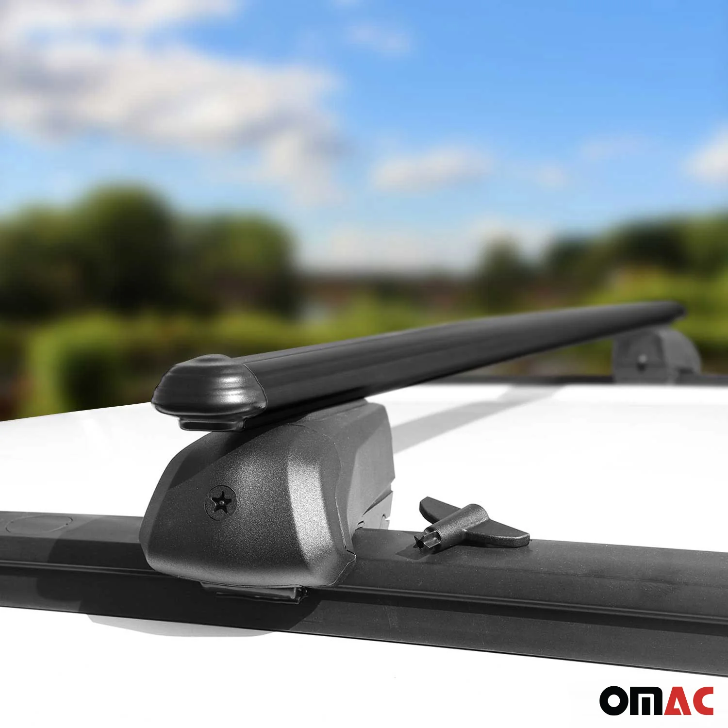2010-2017 Volvo XC60 Roof Rack Cross Bars Black - Image 11