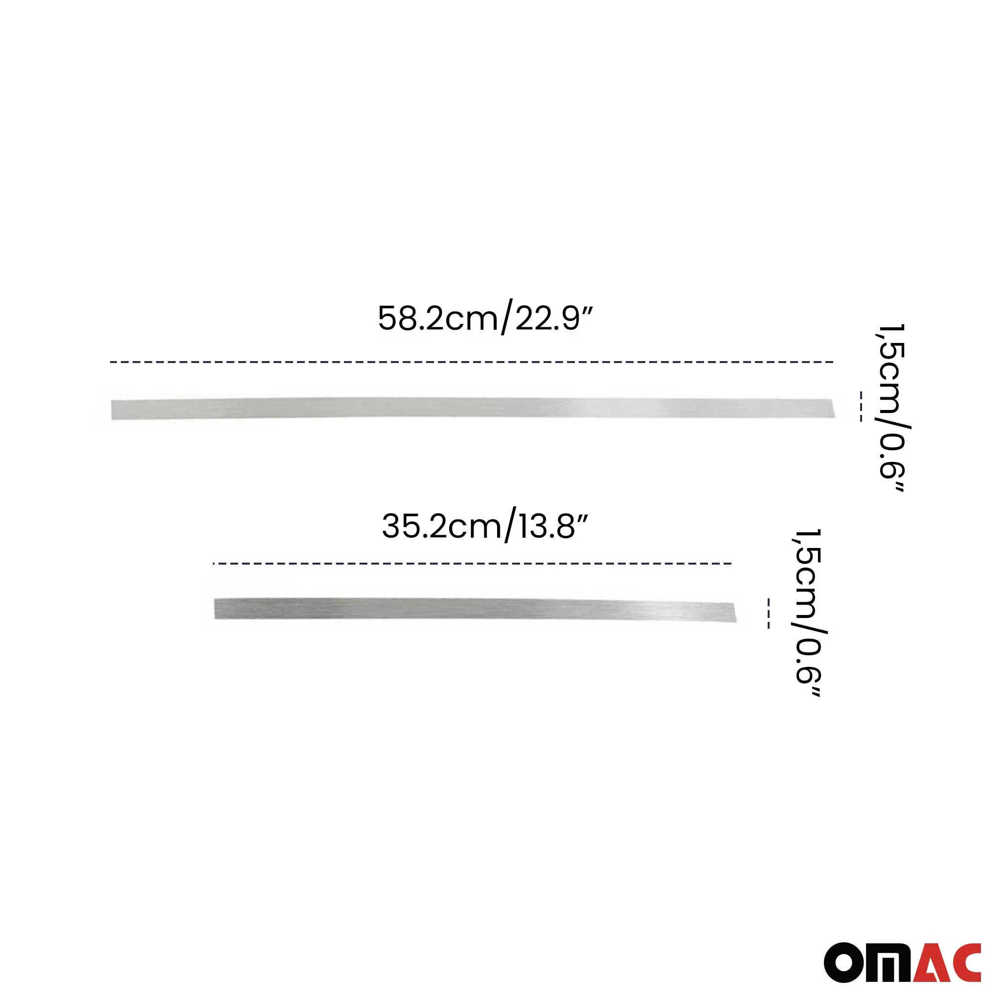 1995-2000 Mercedes C Class W202 Door Sill Scuff Plate Stainless Steel Brushed 8x - Image 3