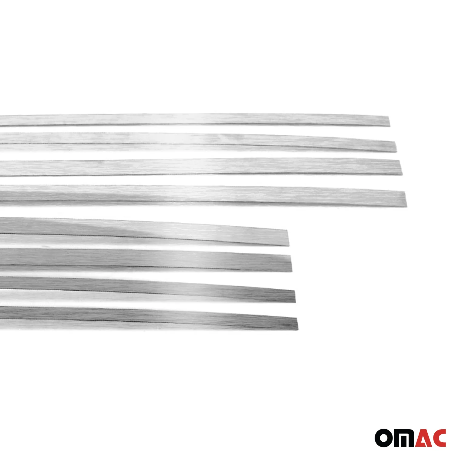 1996-2002 Mercedes E Class W210 Sedan Door Sill Covers Stainless Steel Brushed 8x - Image 3