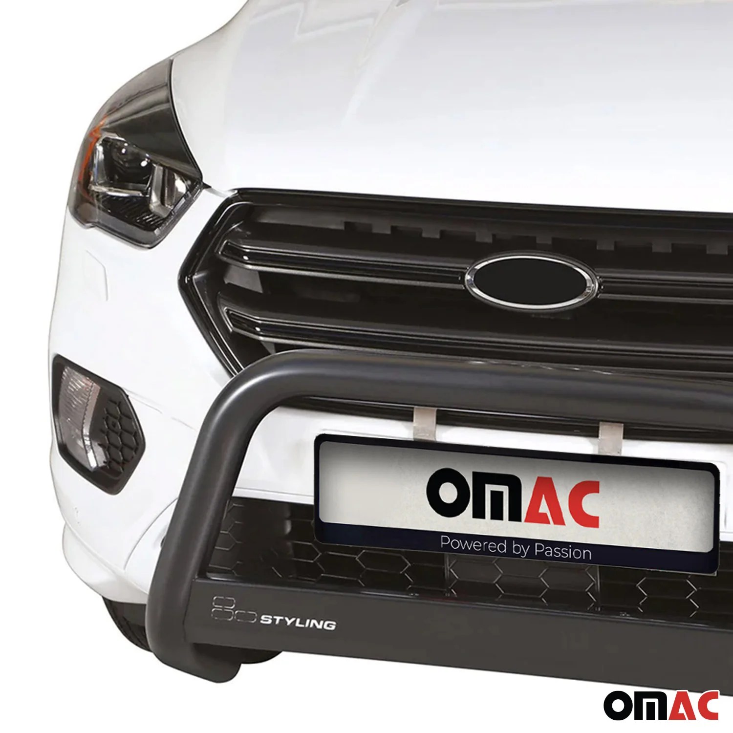 Bull Bar Push Front Bumper Grille for Ford Escape 2017-2019 Black 1 Pc - Image 2