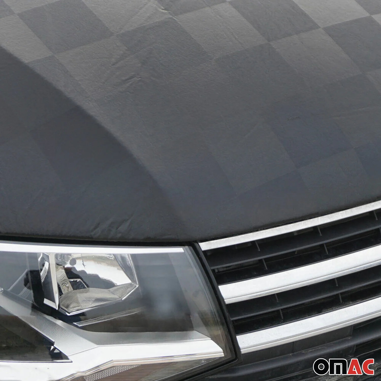 2014-2018 Mercedes Sprinter W906 Car Bonnet Mask Hood Bra Black 1Pc Vinyl - Image 5
