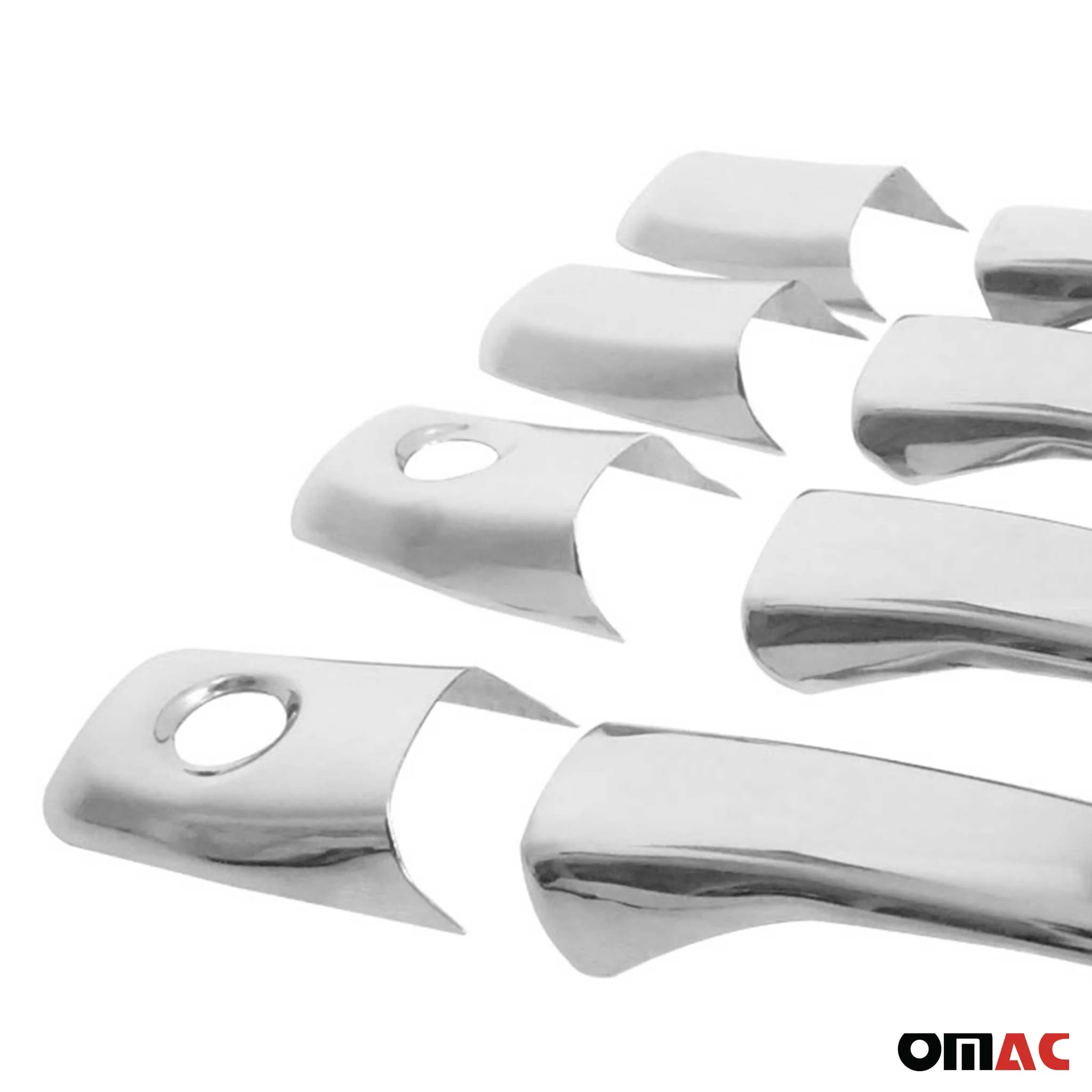 2002-2007 Mitsubishi Lancer Car Door Handle Cover Protector 4Pcs Stainless Steel - Image 7