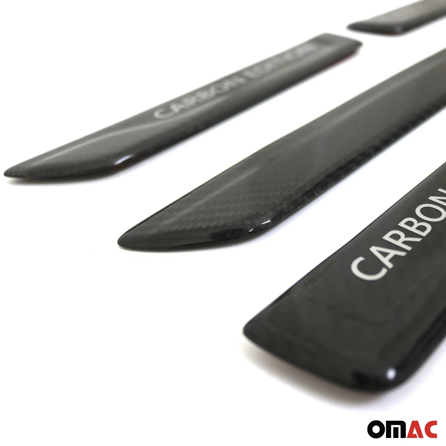Hyundai Door Sill Scuff Plate Scratch Protector Carbon Fiber Edition 4 Pcs - Image 7