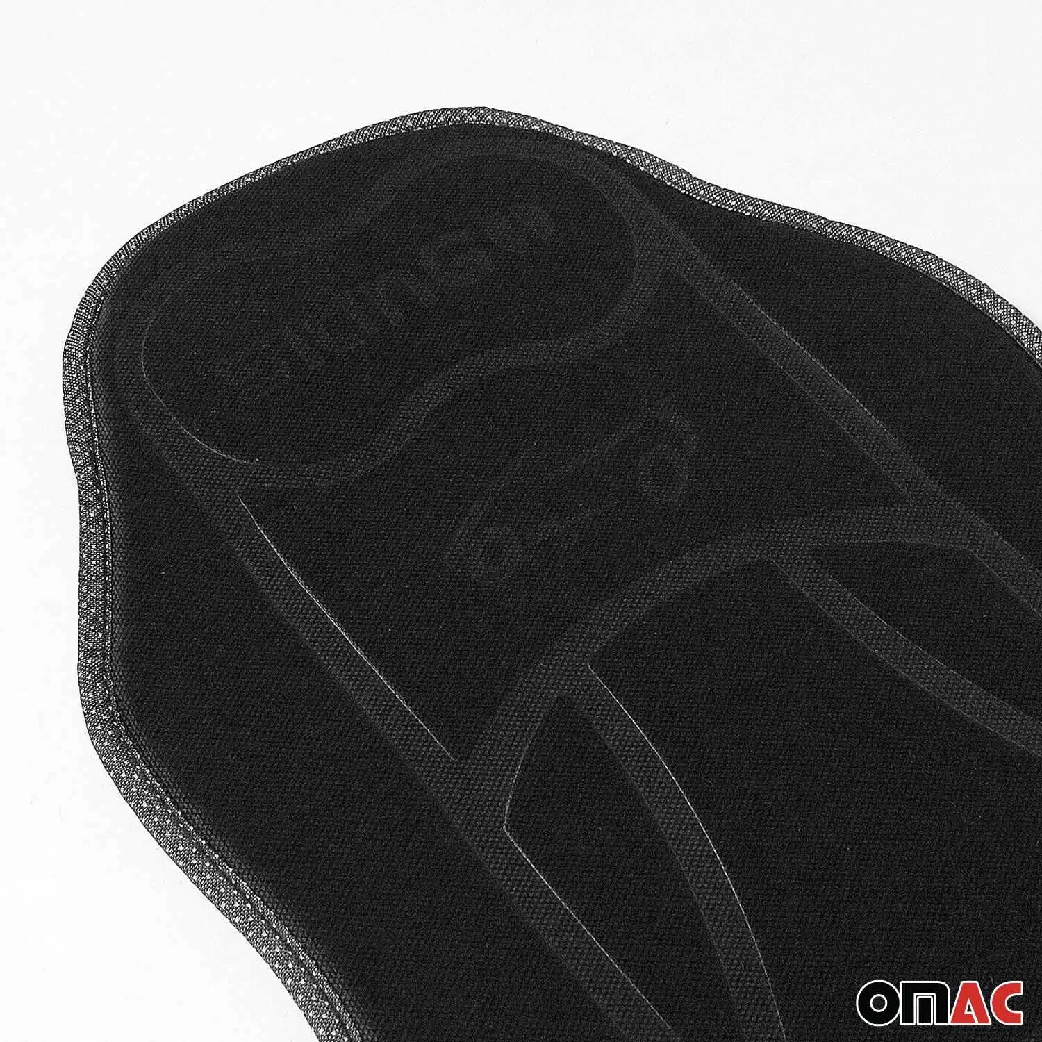 Mini Car Seat Protector Cushion Cover Mat Pad Black Black 2 Pcs - Image 5